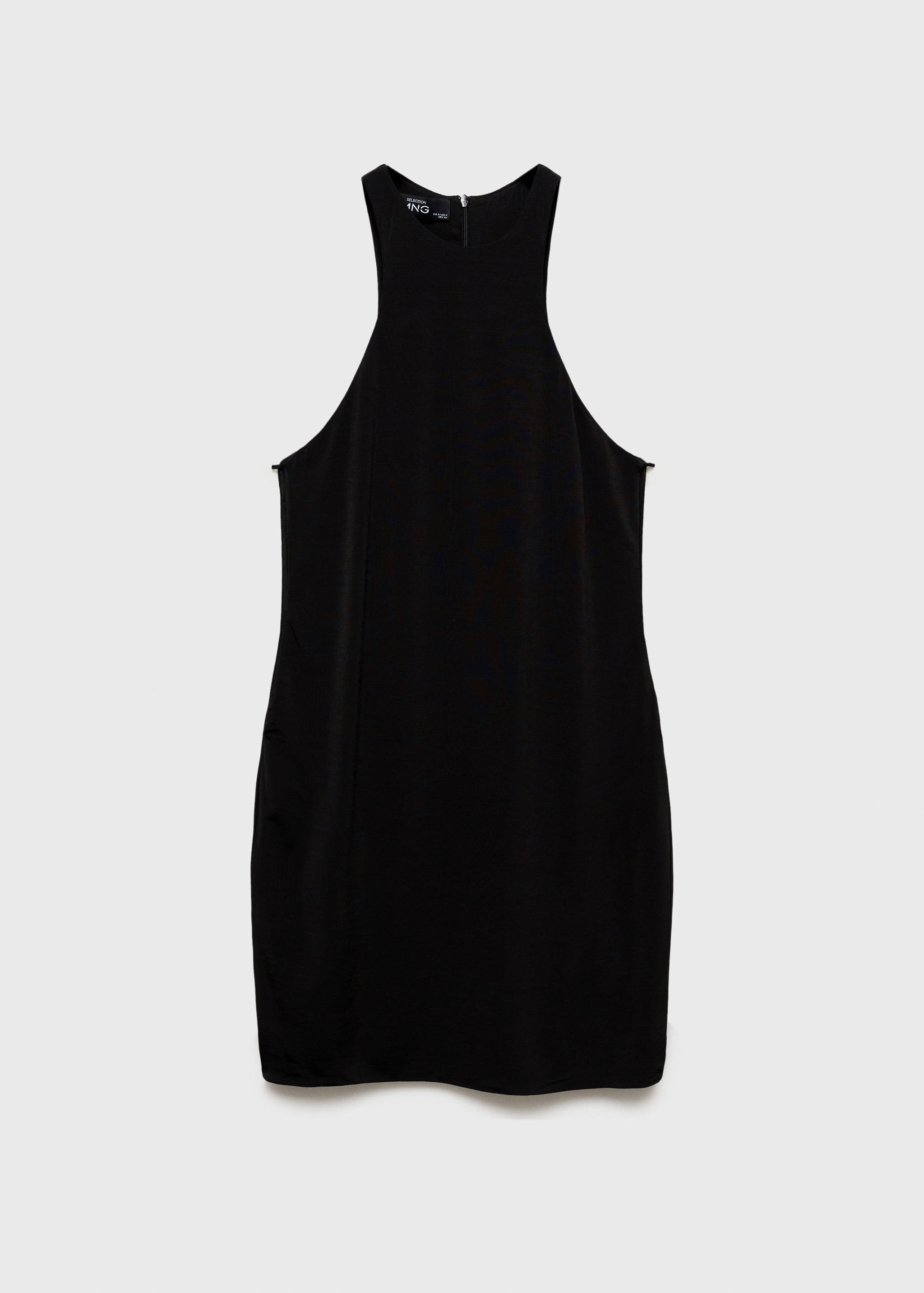 Short dress with side slits - Article without model