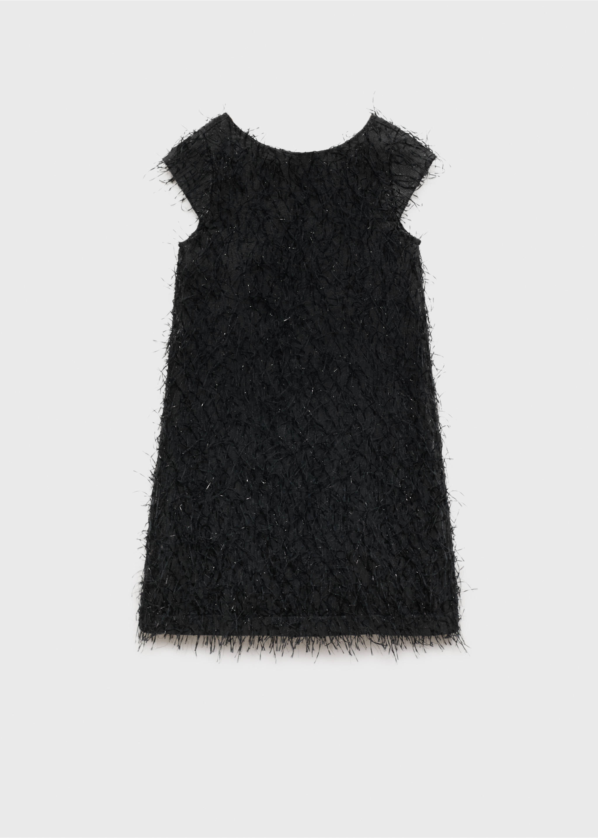 Vestit detall serrells - Article sense model, Negre. Ref: 77069229-00.