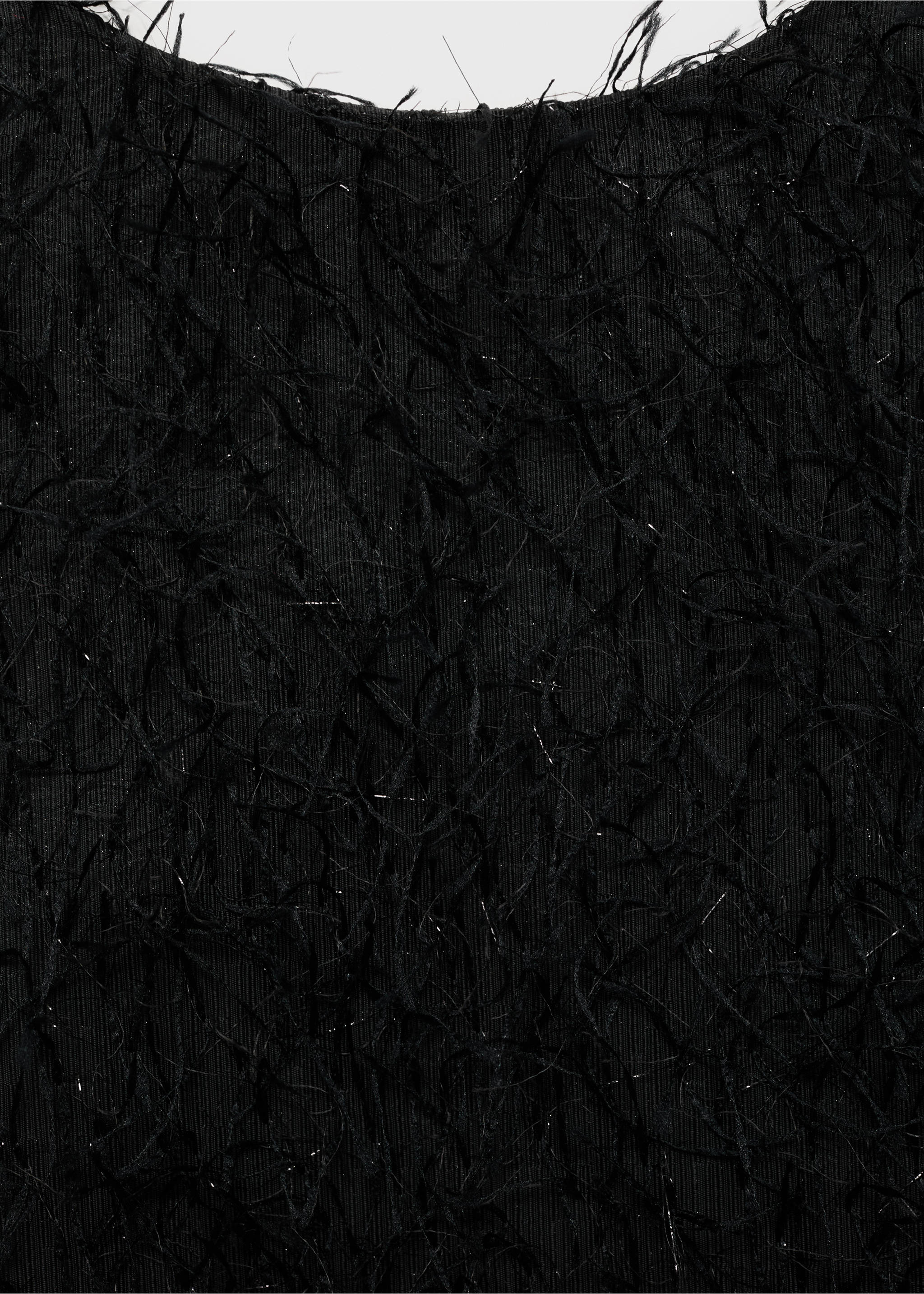 Vestit detall serrells - Detall de l'article 8, Negre. Ref: 77069229-00.