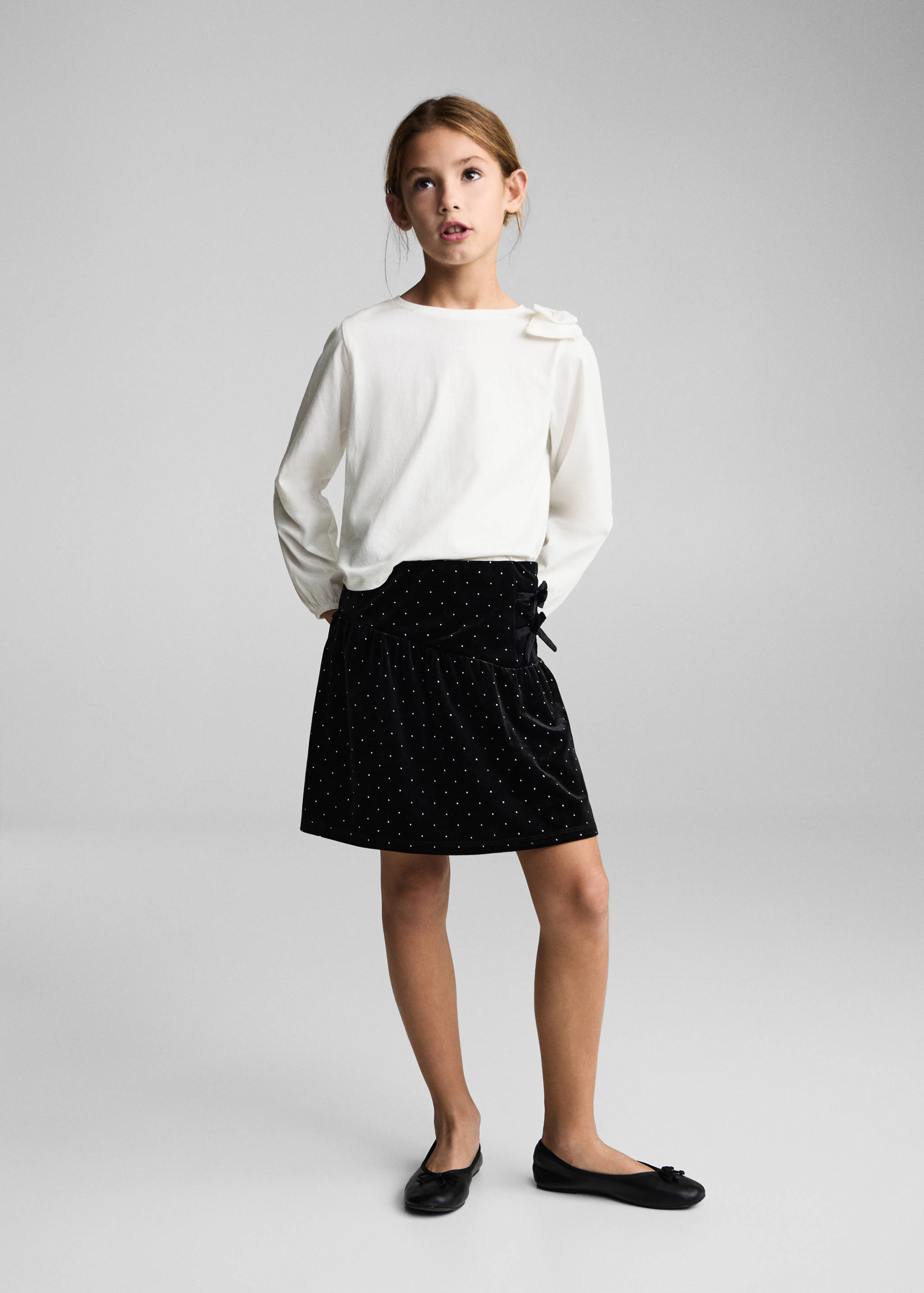 Camiseta algodón lazo - Plano general