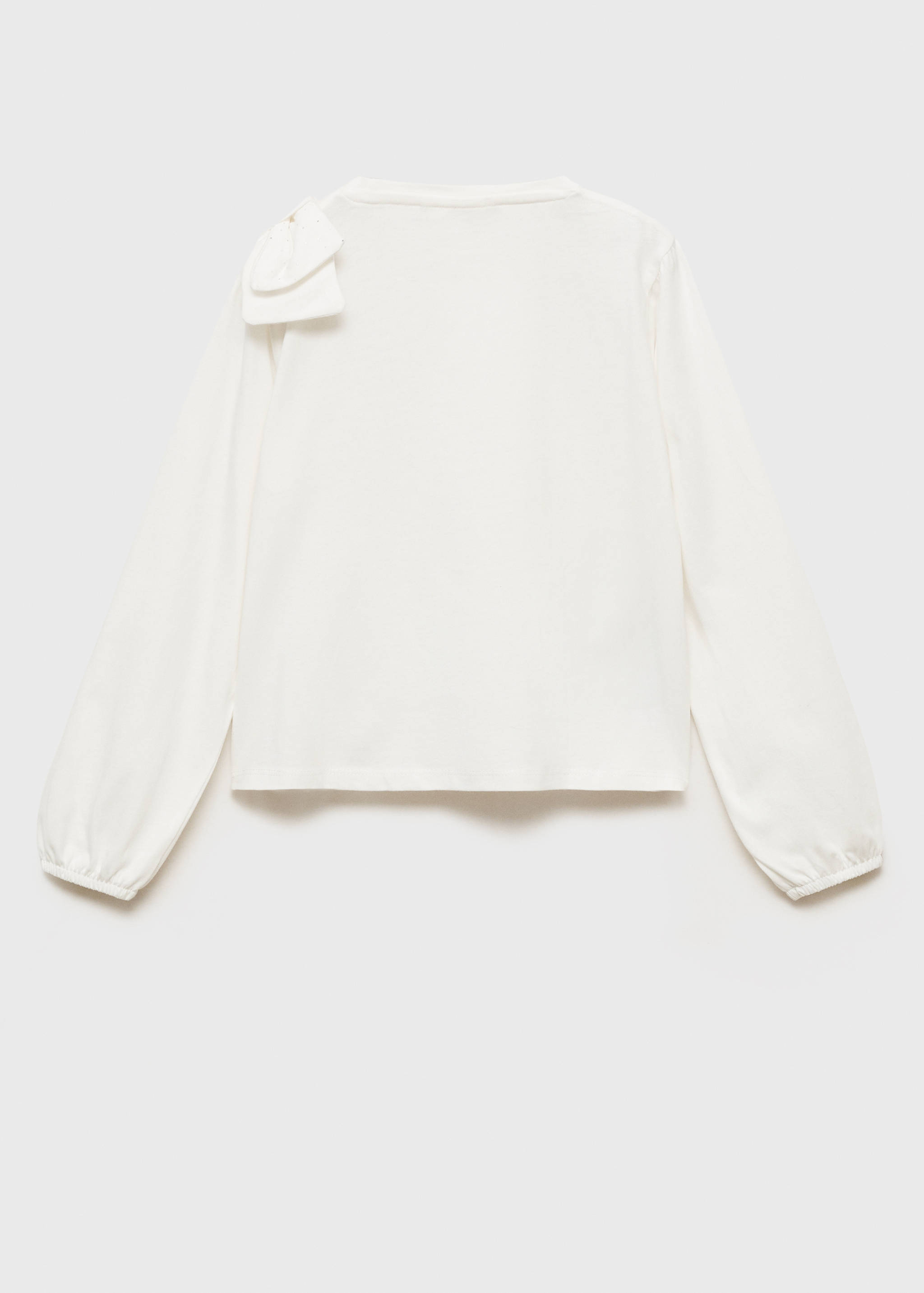 Camiseta algodón lazo - Reverso del artículo