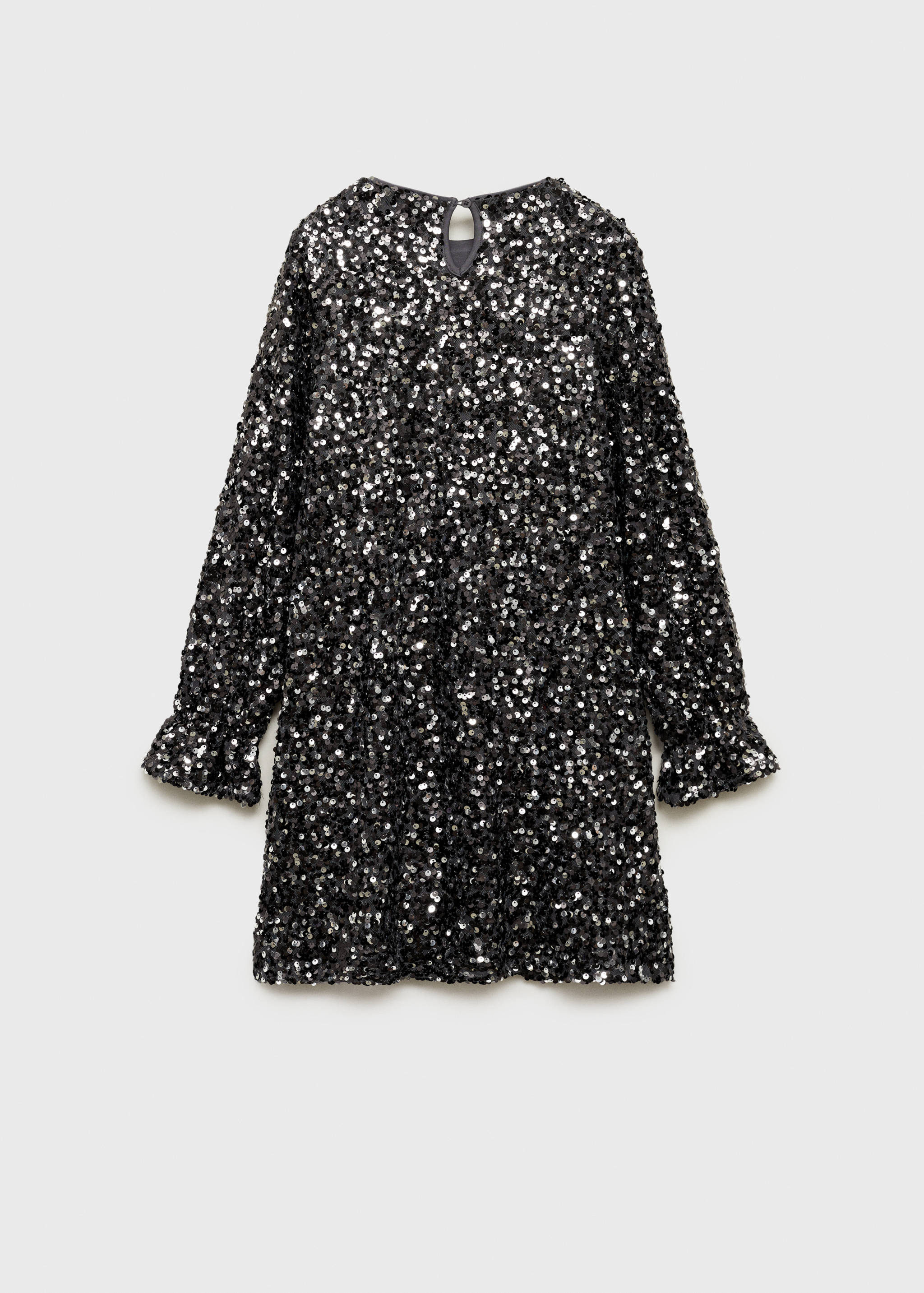 Sequined dress - Reverse of the article