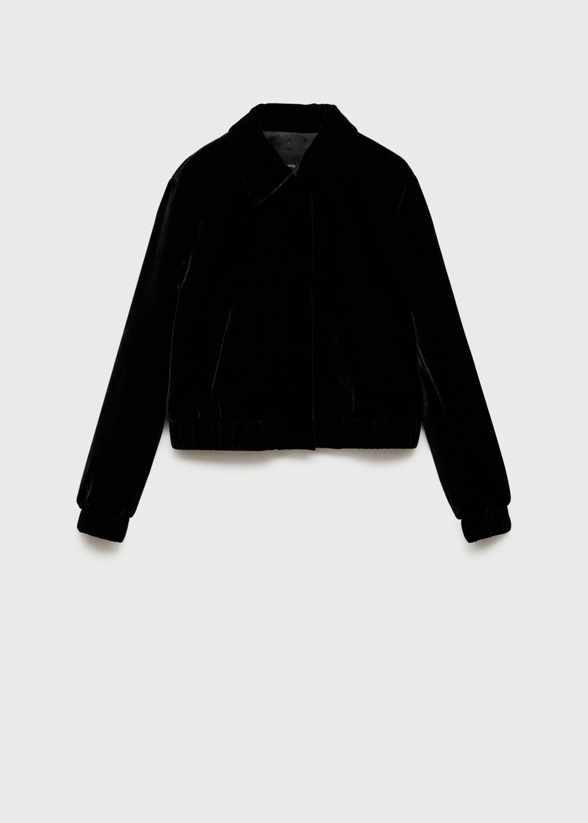 Velvet Bomber Jacket - Article without model