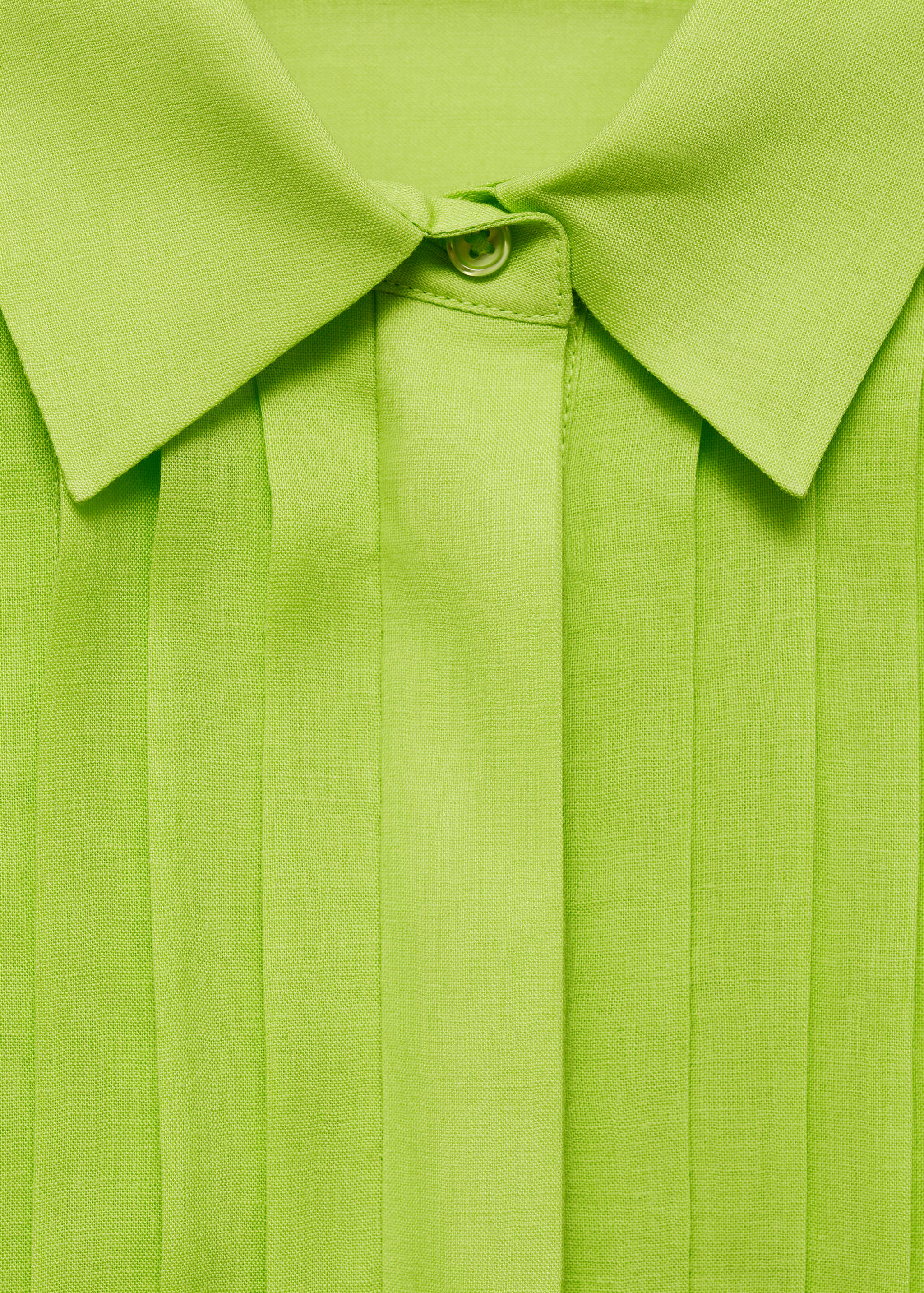 Shirt dress with slits - Details of the article 8