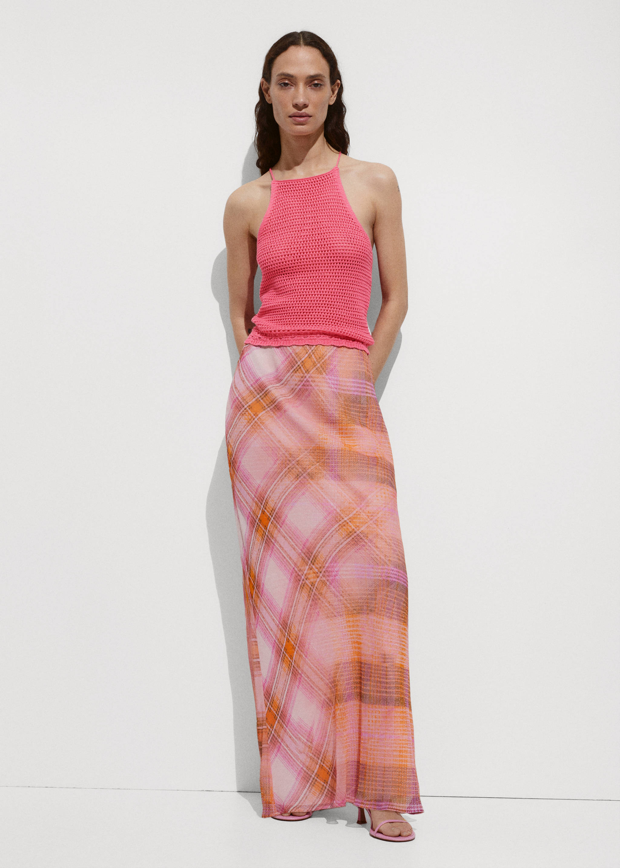 Top maille crochet - Plan général