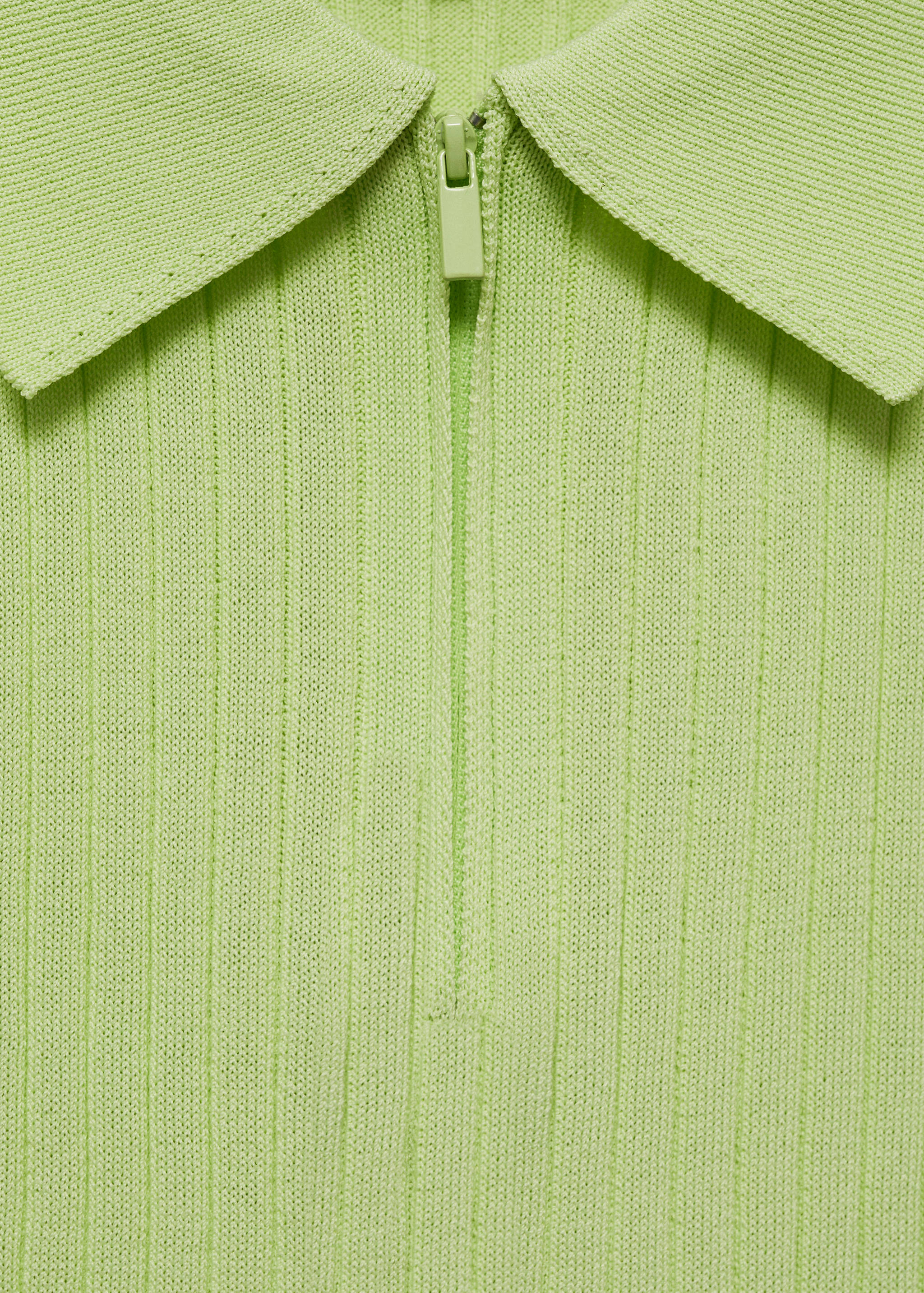 Dzianinowy top z suwakiem - Szczegóły artykułu 8