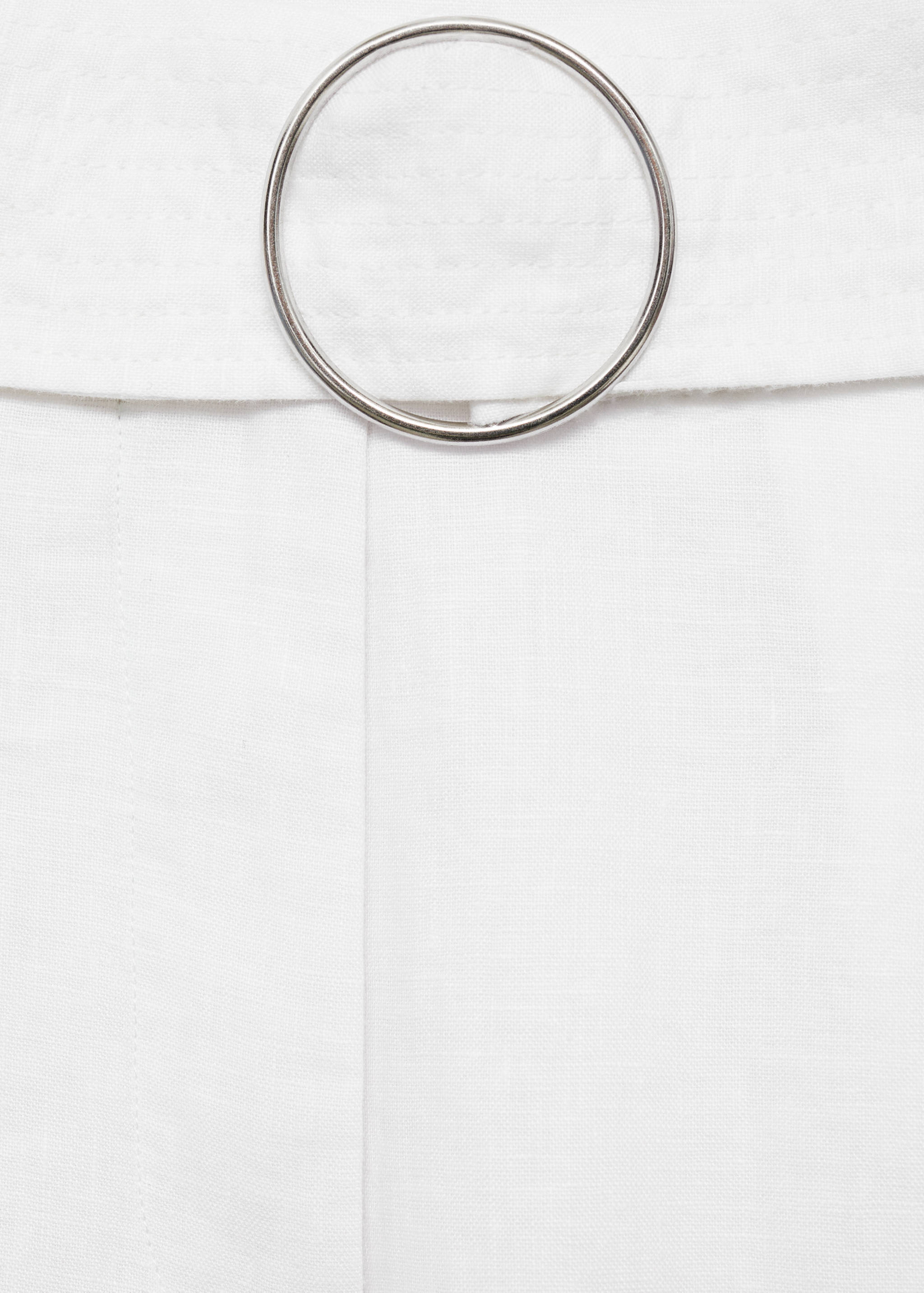 Bermudy lniane z paskiem - Szczegóły artykułu 8