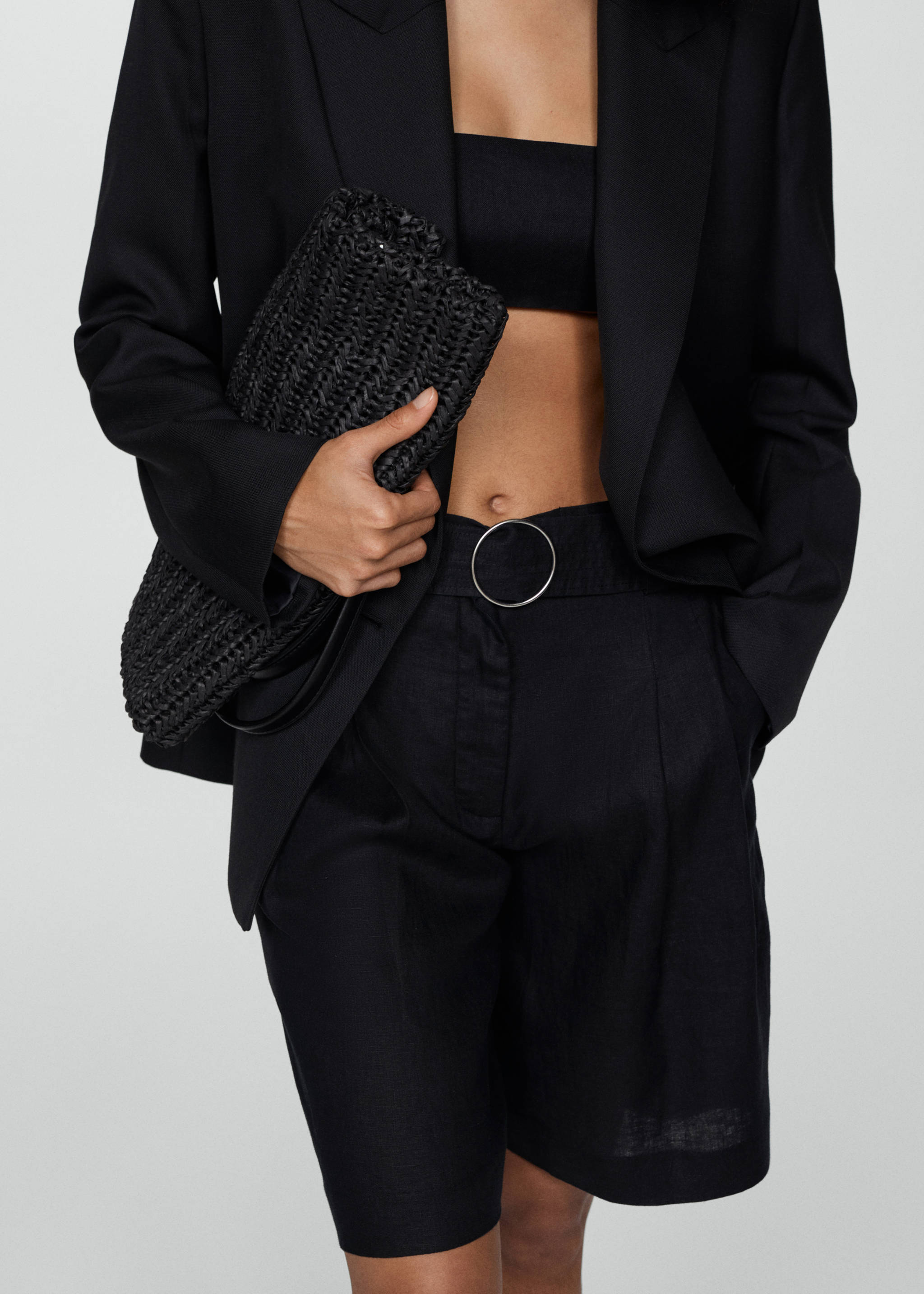 Bermudas lino cinturón - Detalle del artículo 1