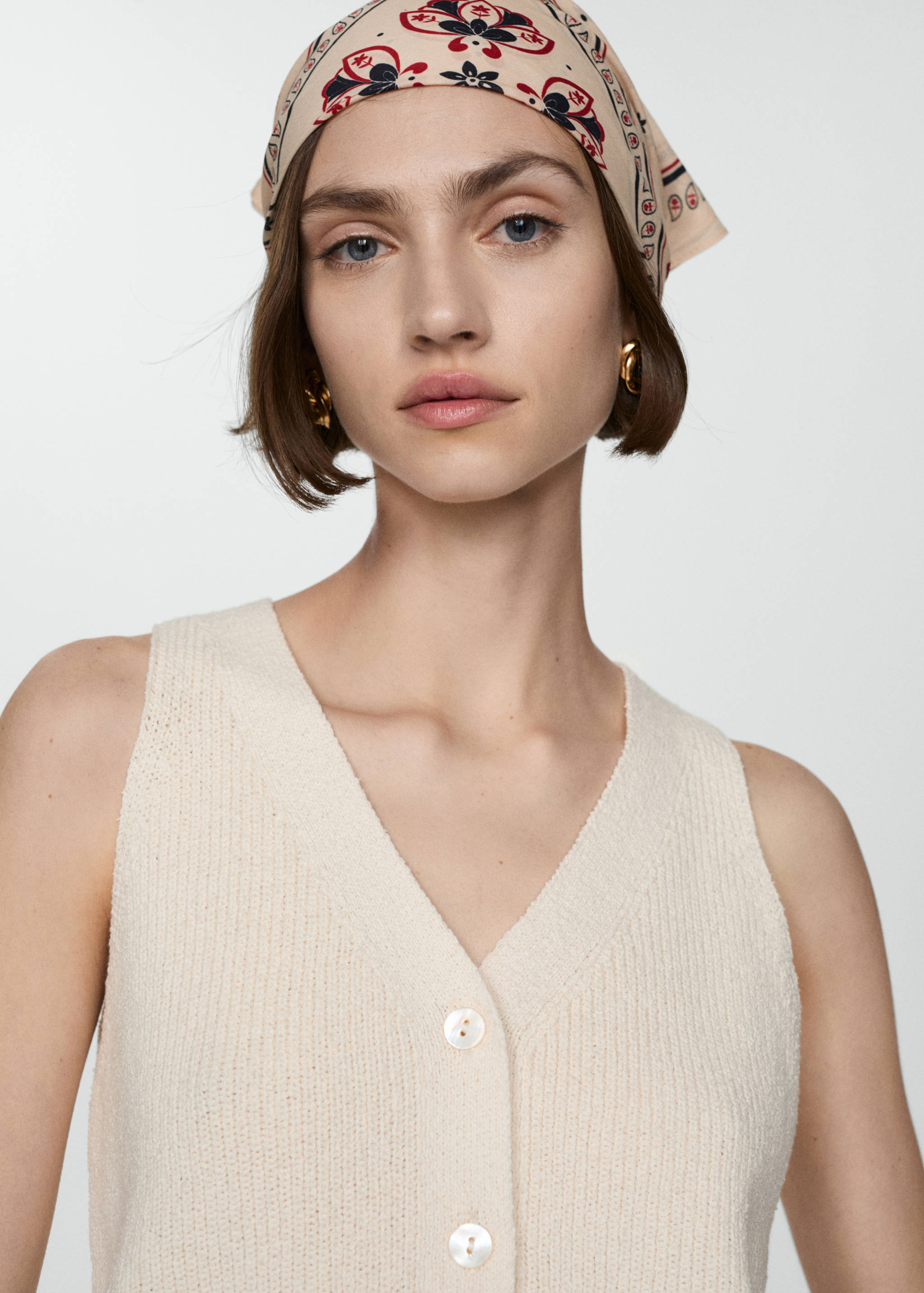 Chaleco punto canalé - Detalle del artículo 1