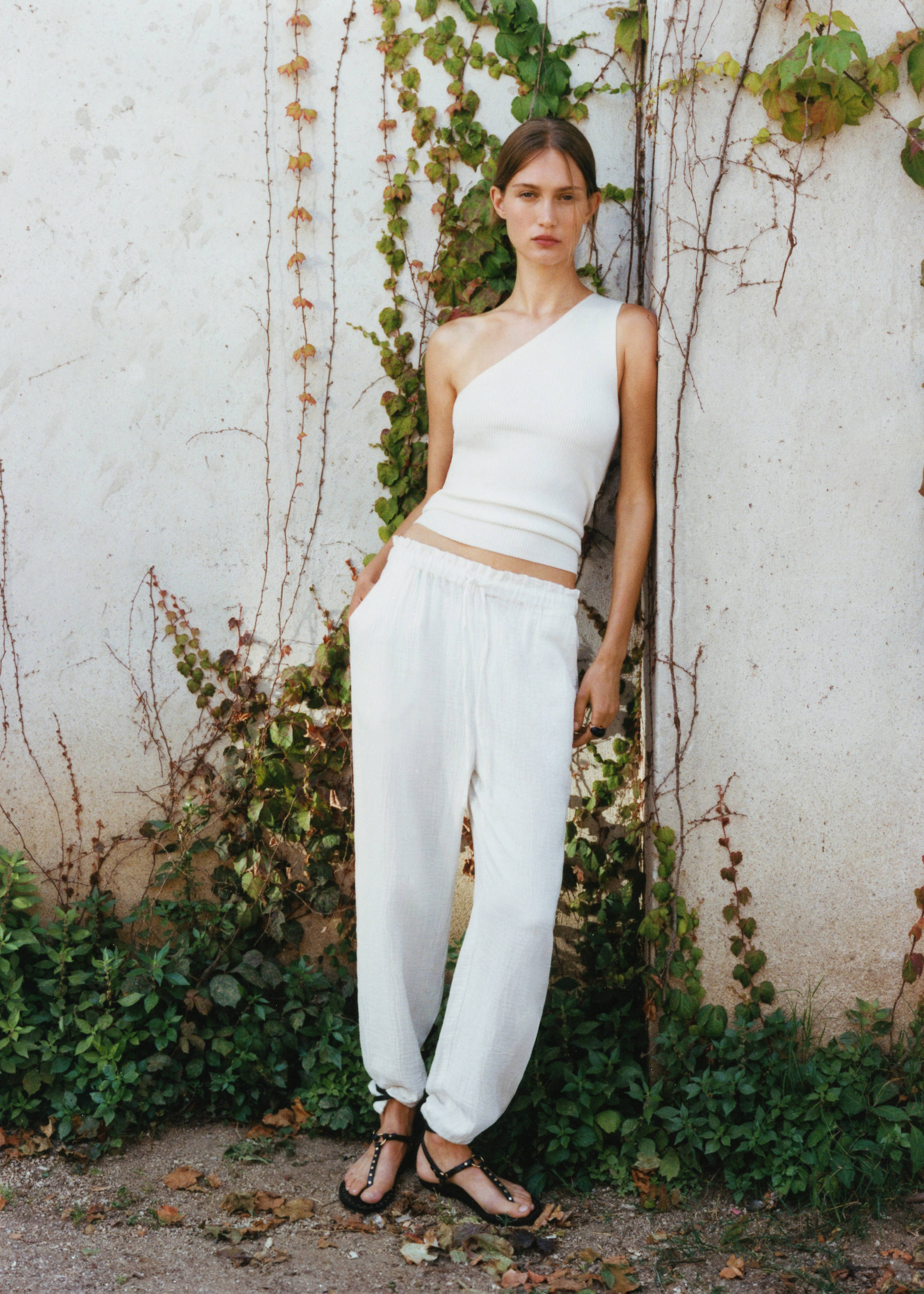 Katoenen broek met elastische tailleband - Detail van het artikel 9