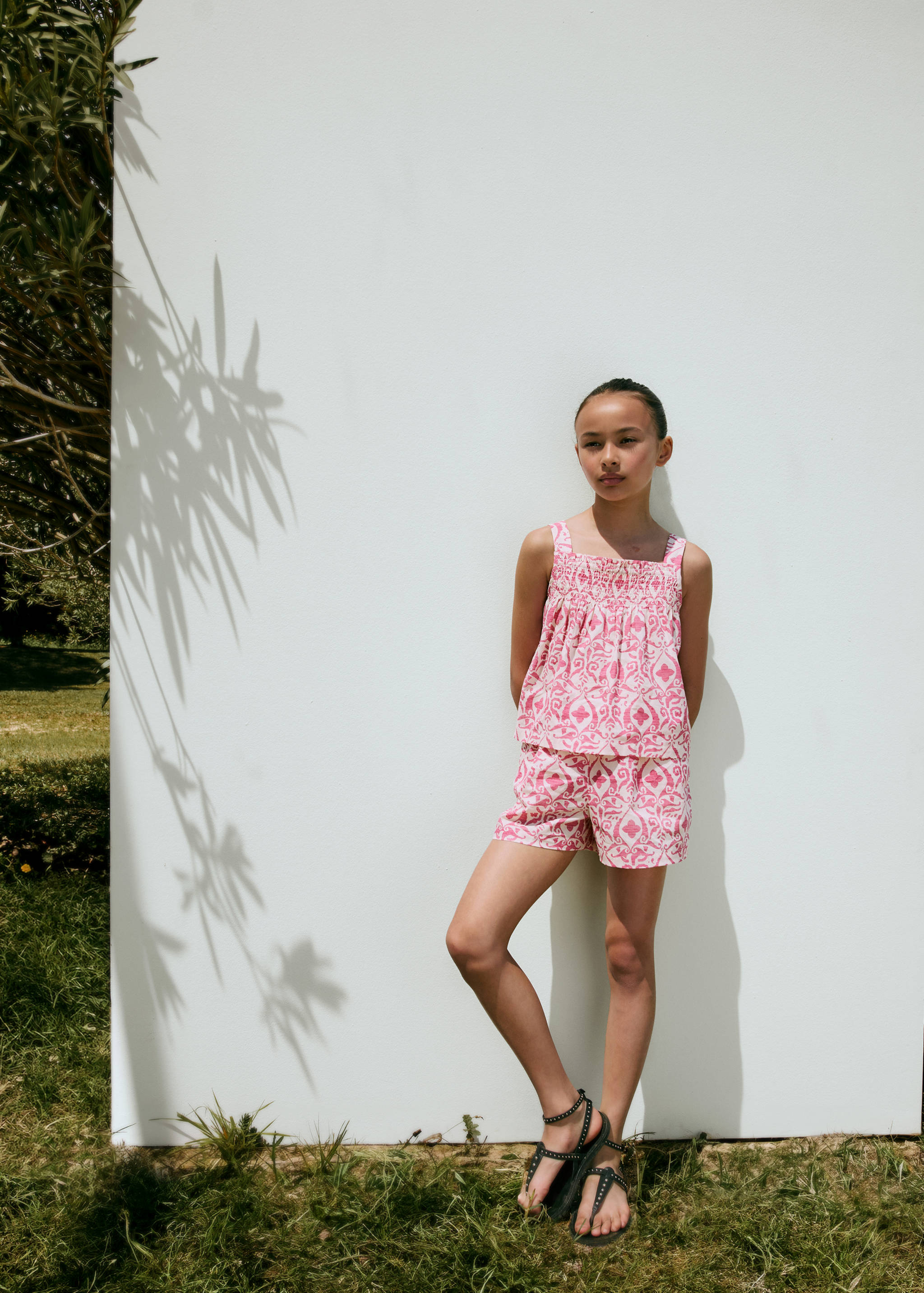 Print ruched top - Details of the article 6