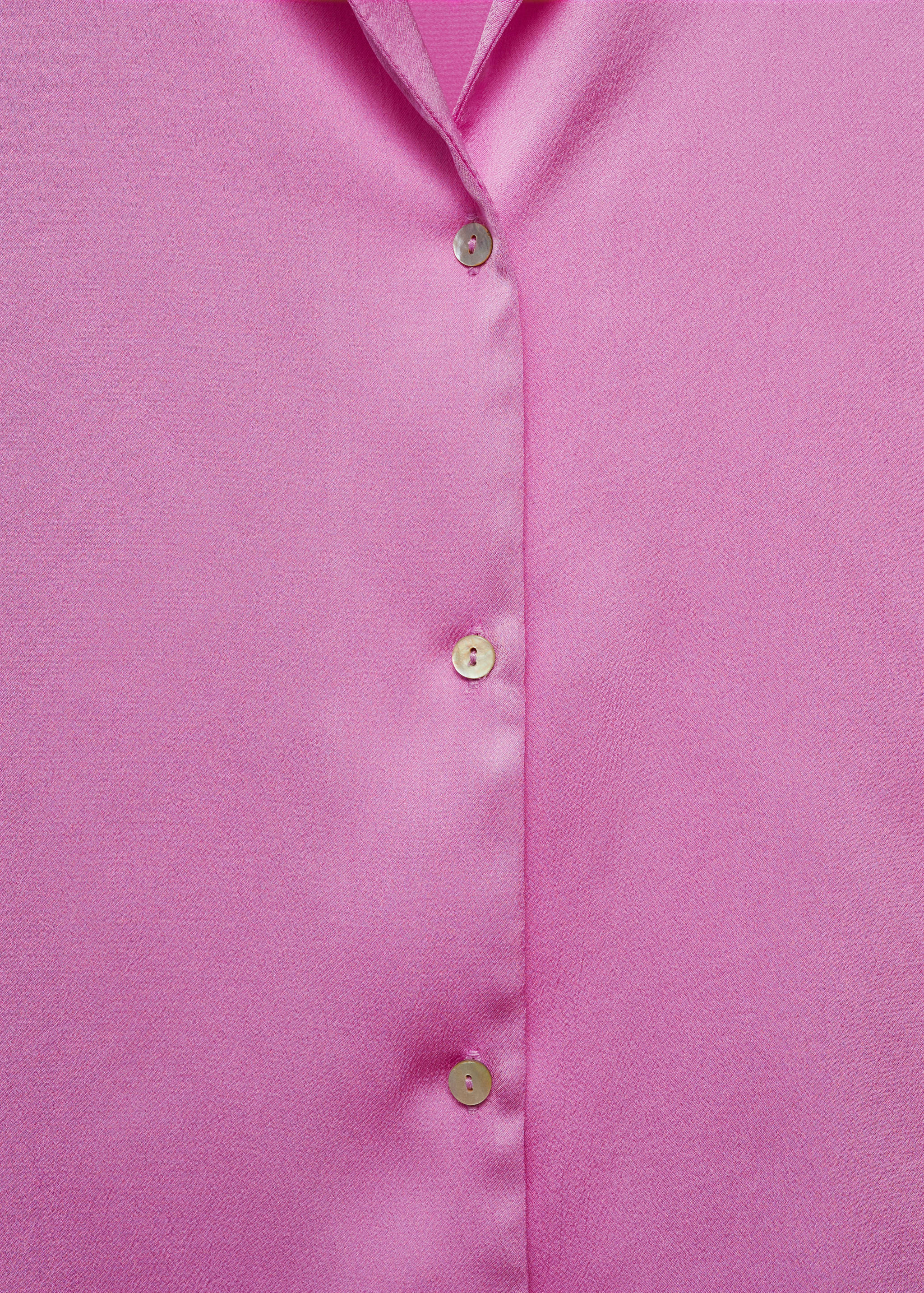Soepelvallende satijnen blouse - Detail van het artikel 0