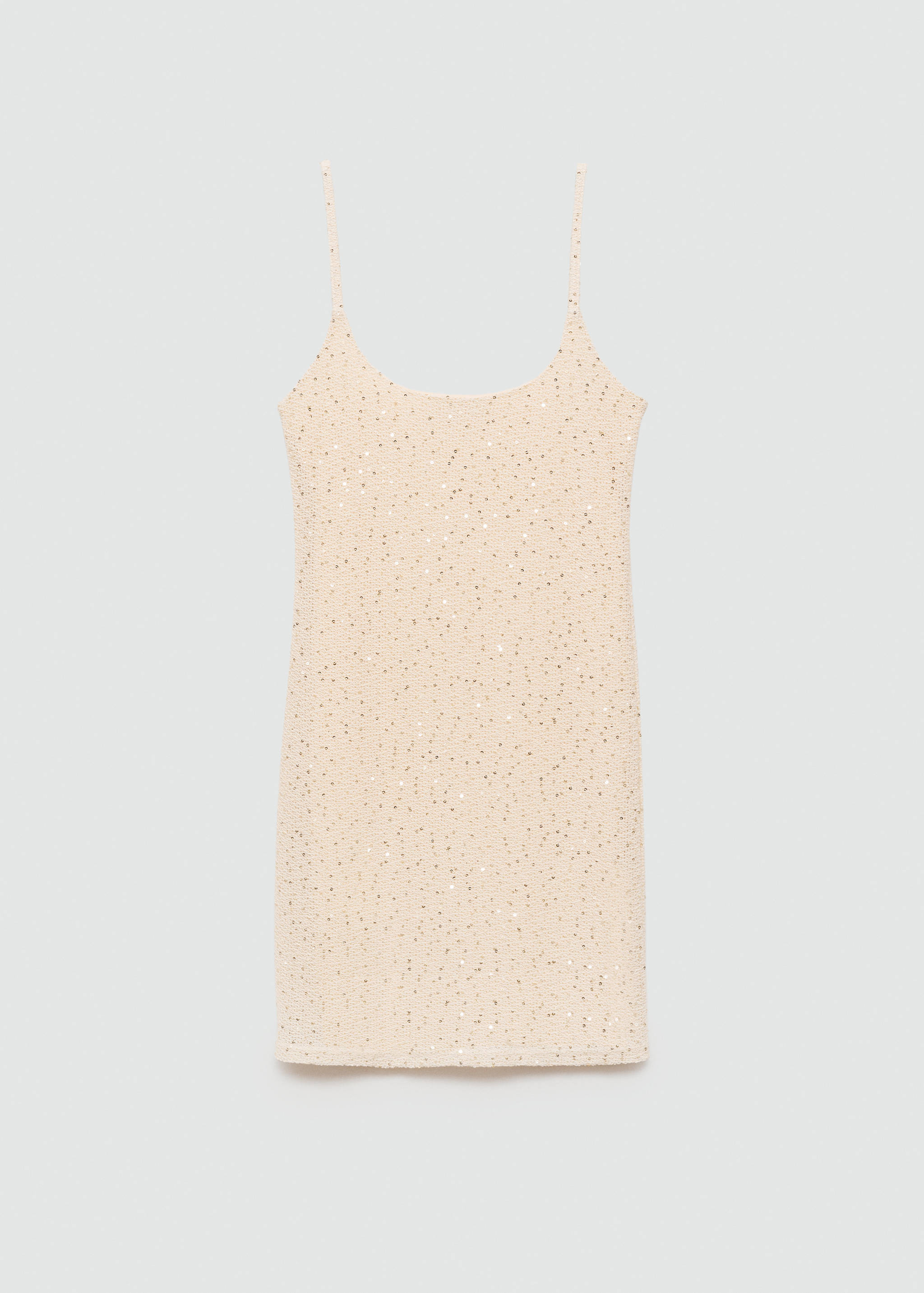 Rochie scurtă mulată cu paiete - Articol fără model