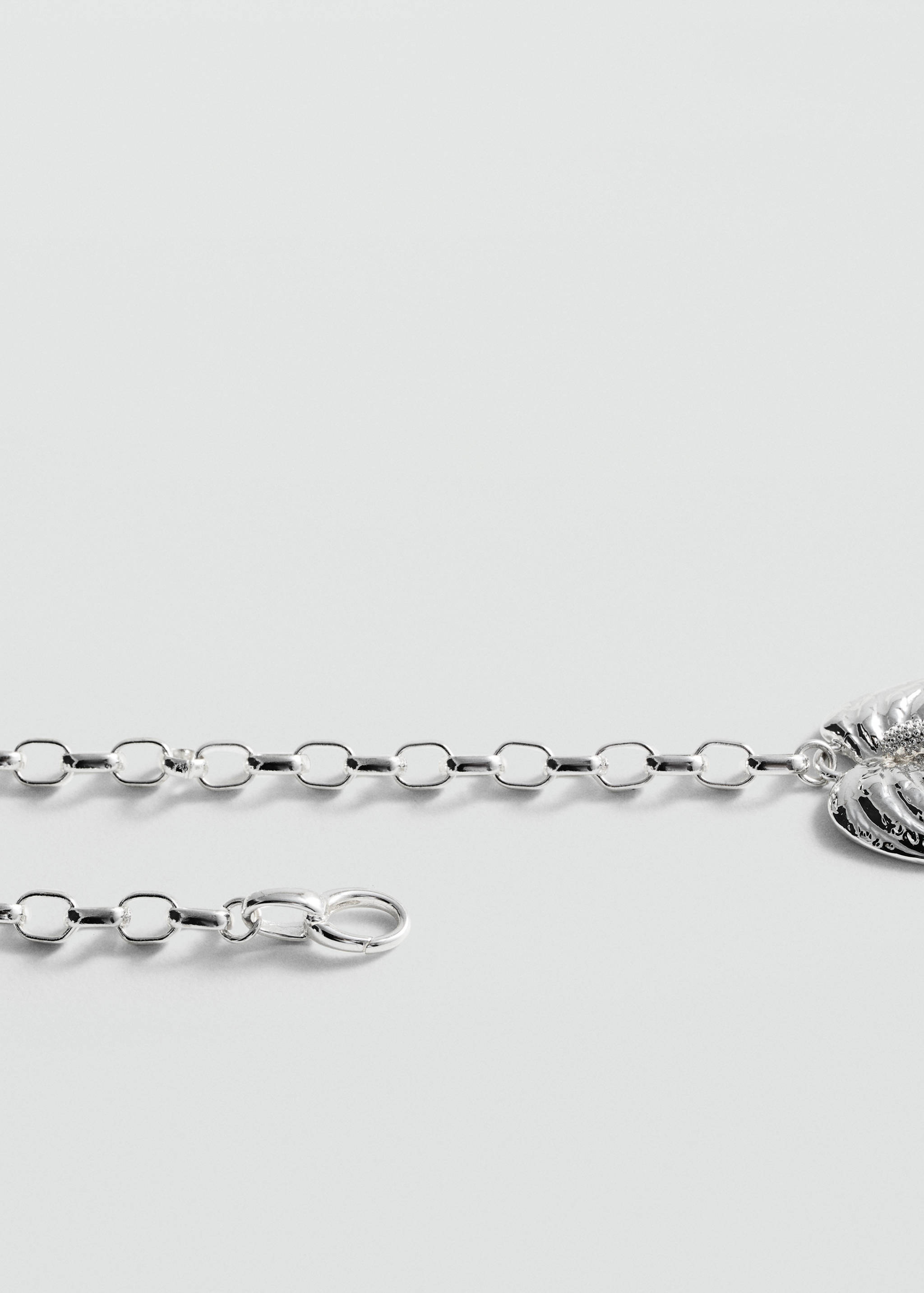 Halskette mit Blatt-Anhänger - Detail des Artikels 1