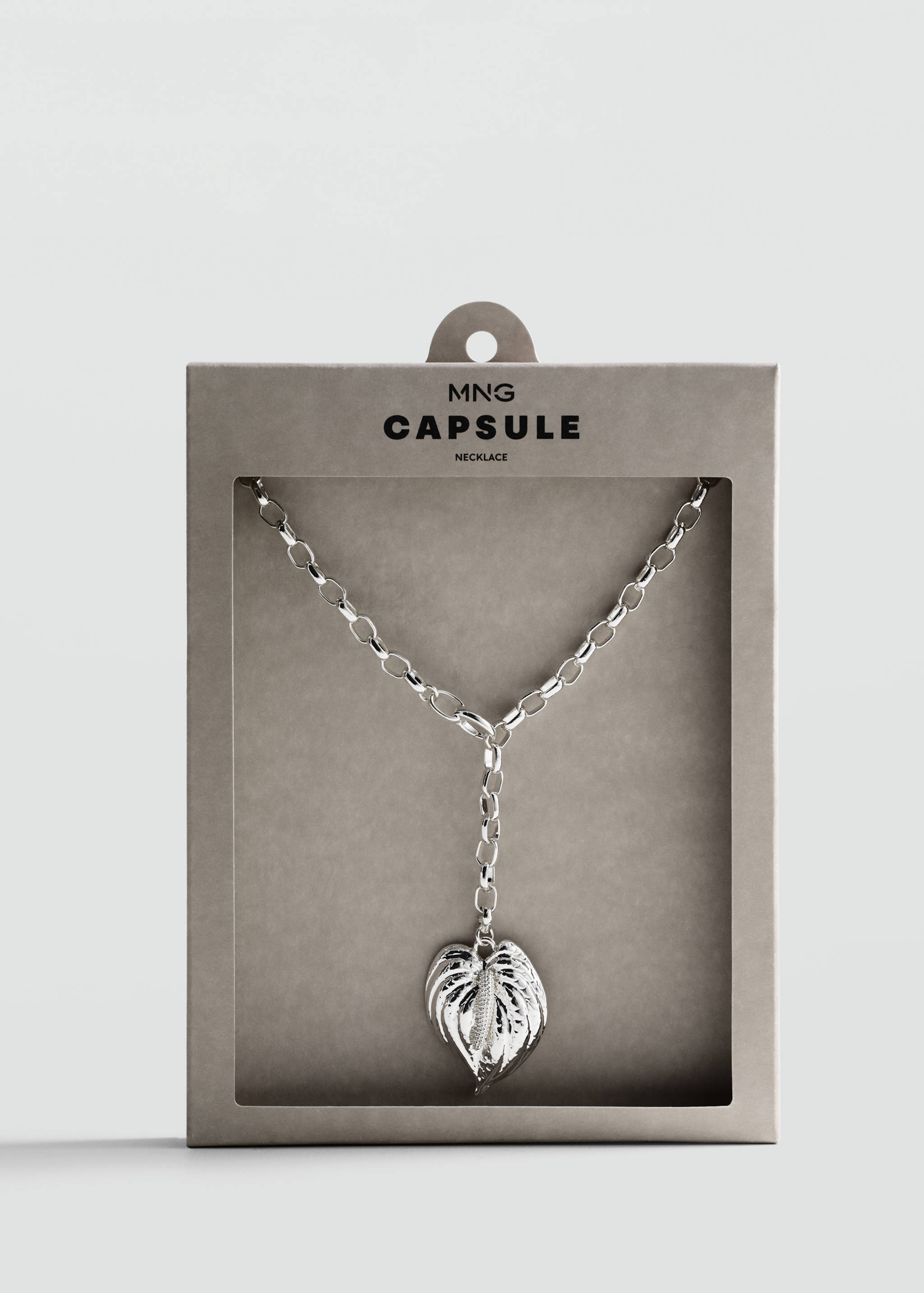 Halskette mit Blatt-Anhänger - Detail des Artikels 2