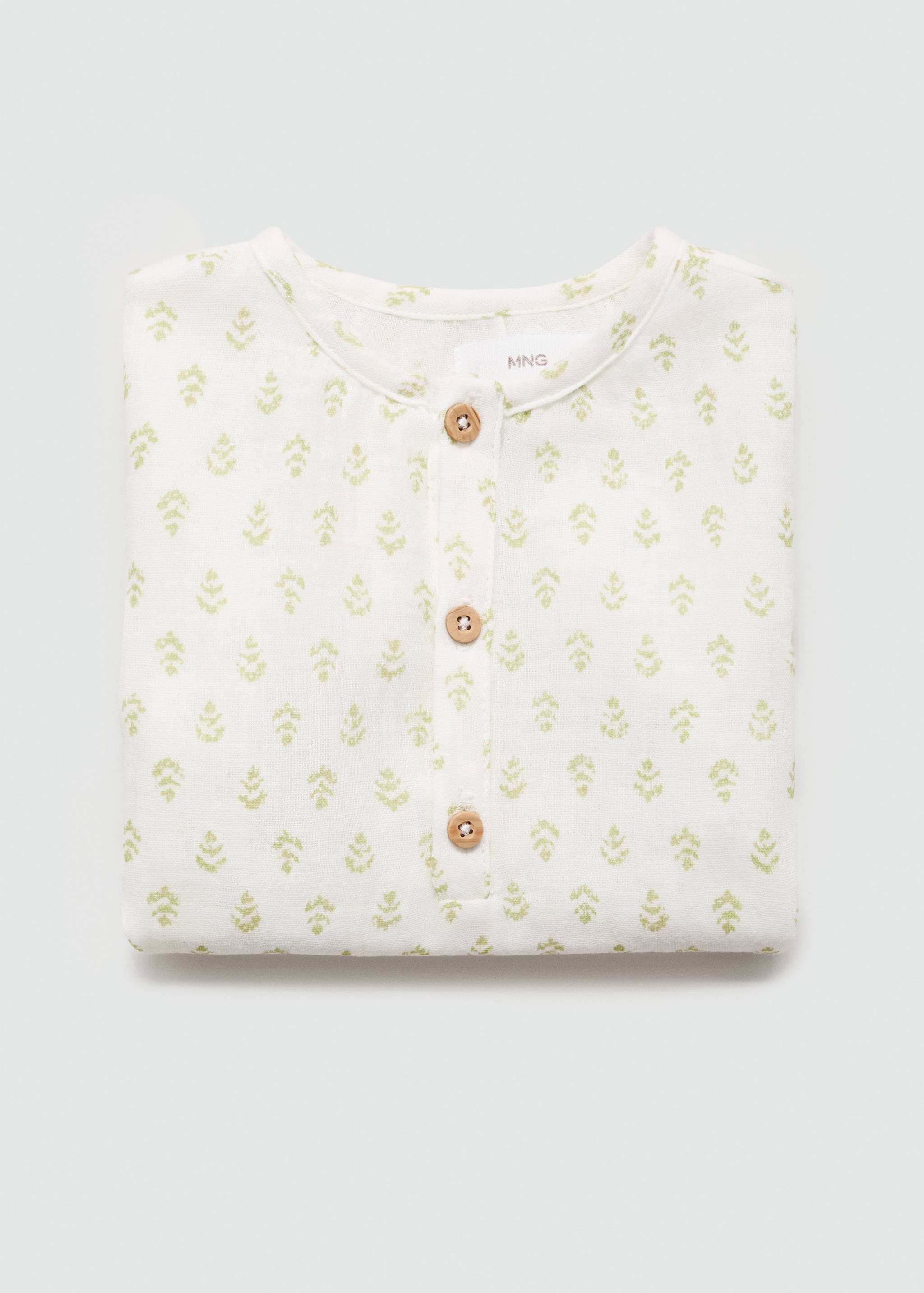 Printed cotton-blend T-shirt - Details of the article 8