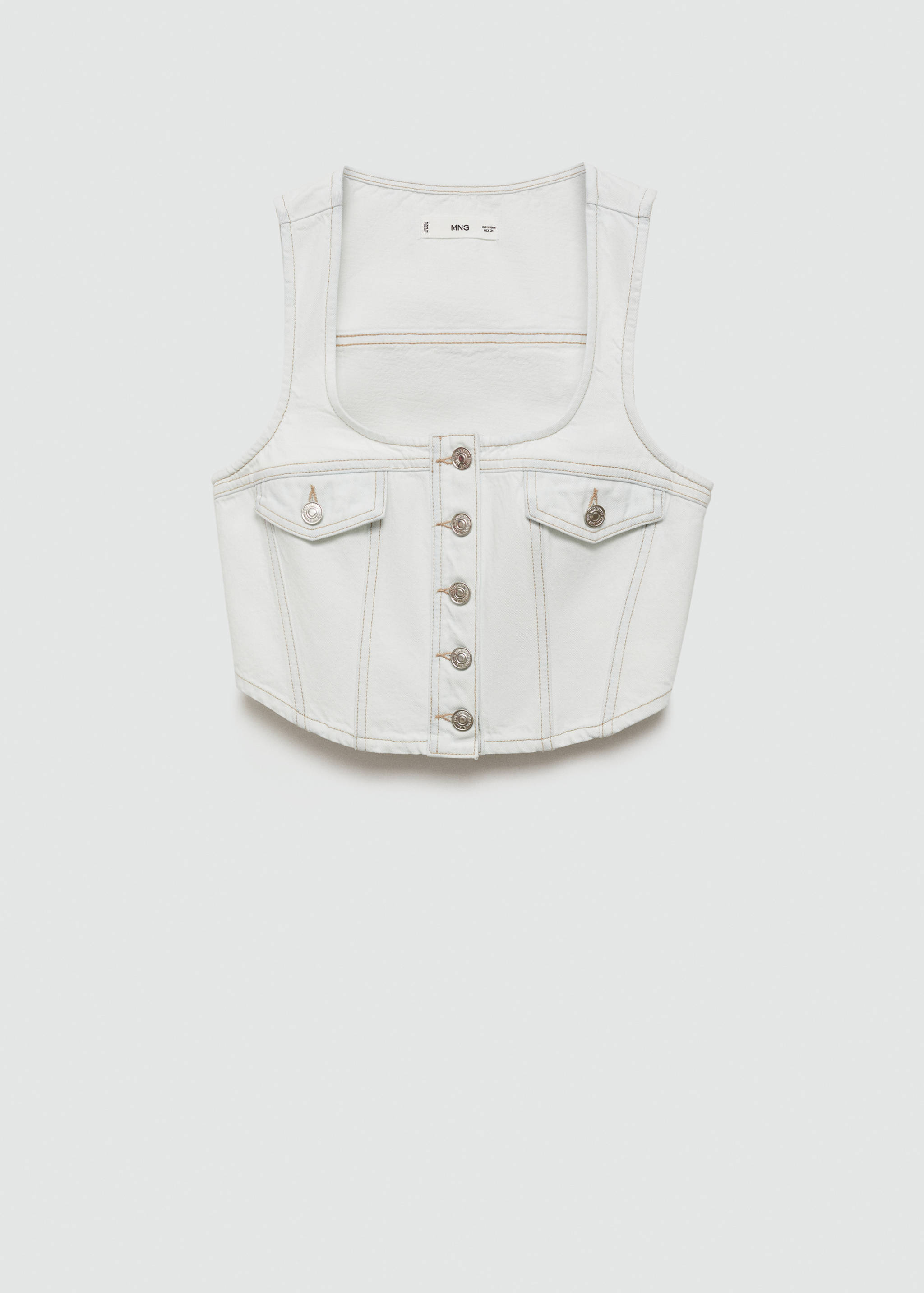 Armilla texana crop butxaques - Article sense model