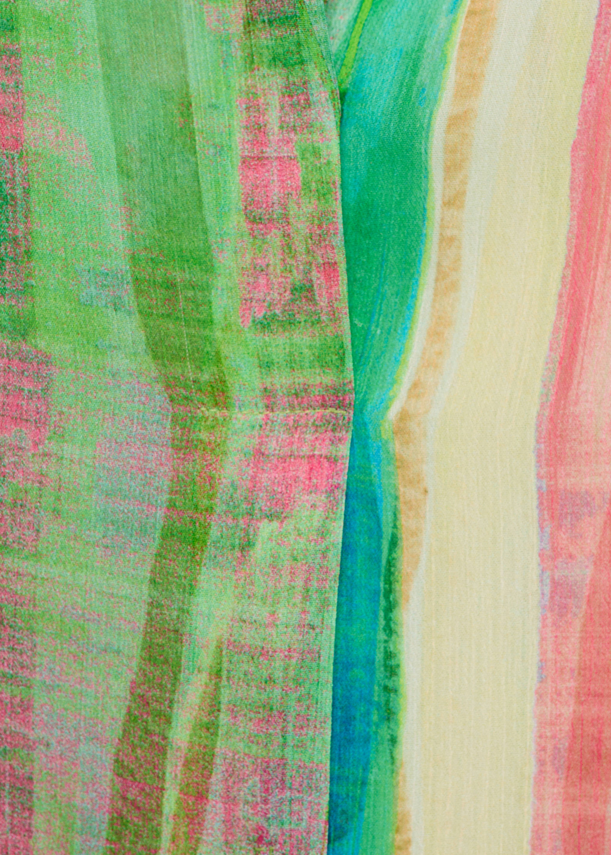 Blusa estampada semitransparente - Detalle del artículo 8