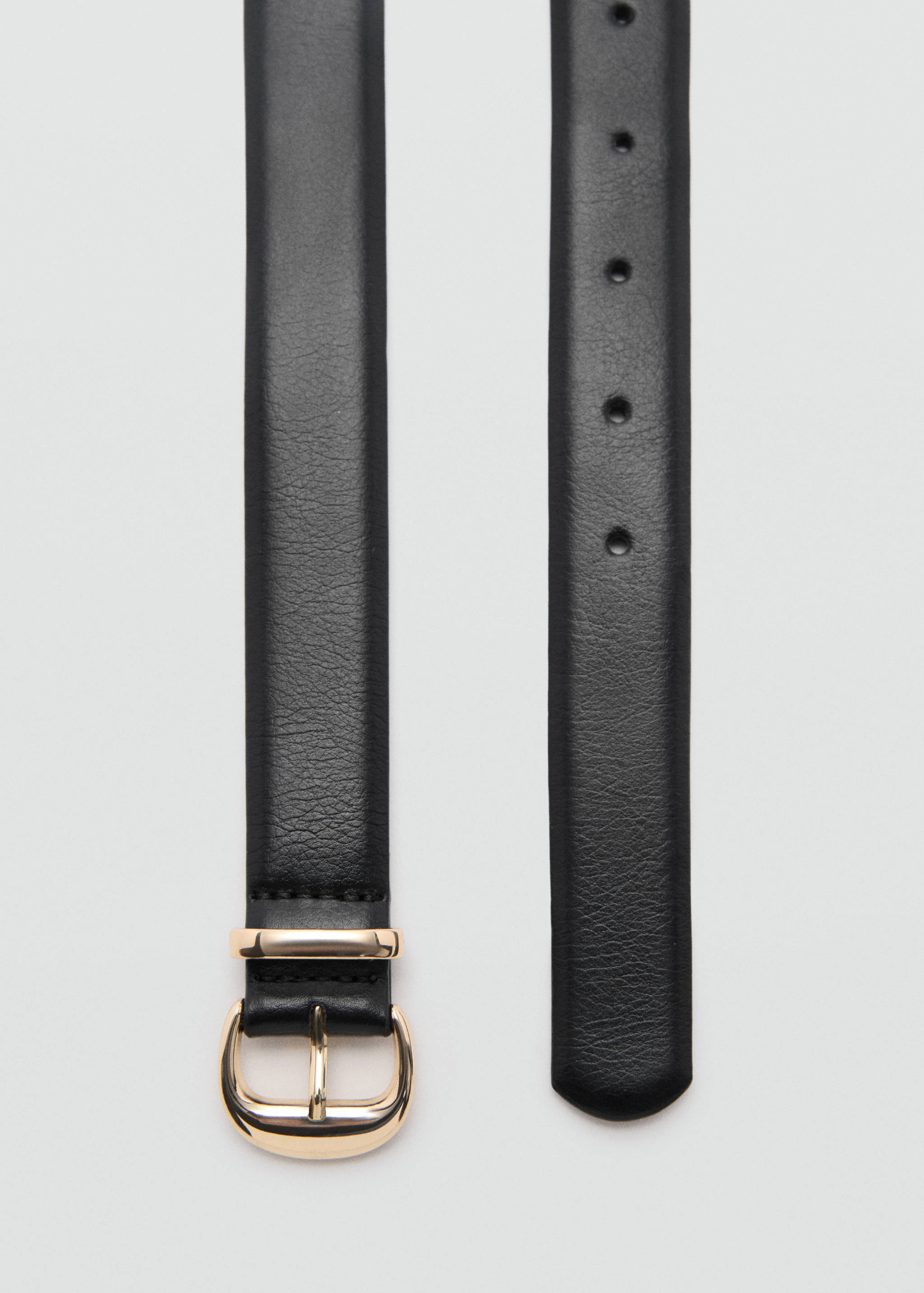Metal buckle belt - Medium plane