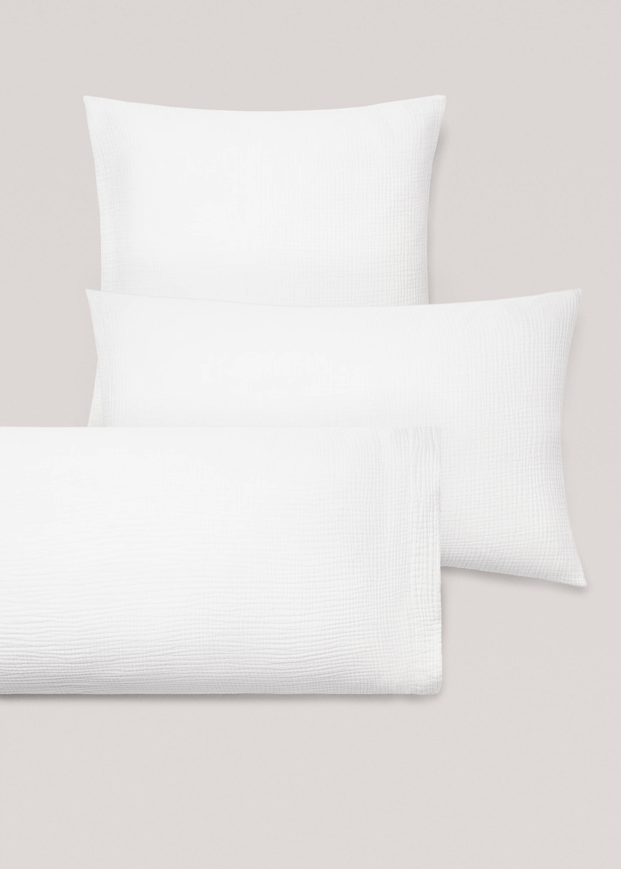 Cotton gauze pillowcase 45x110cm - Details of the article 4