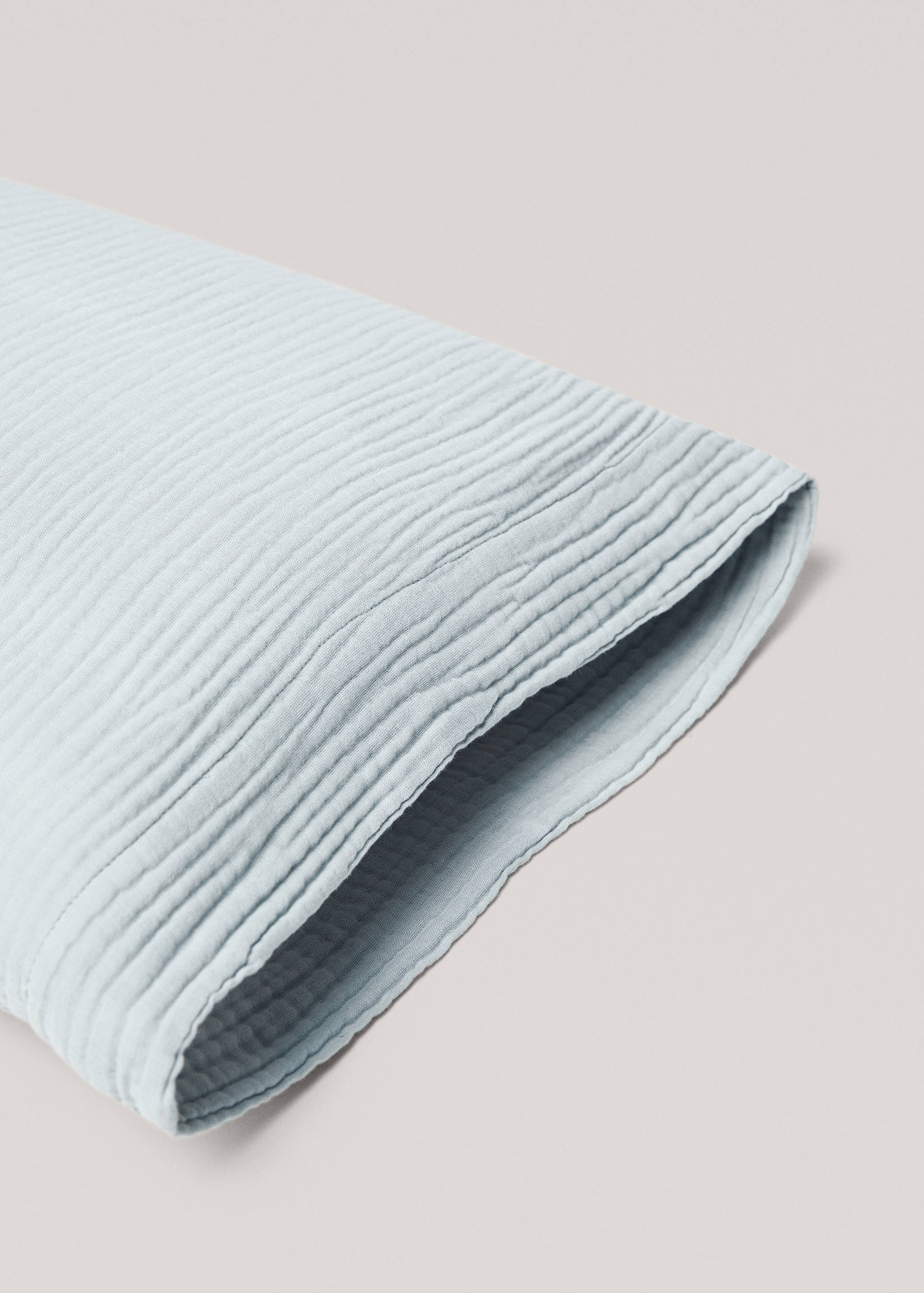 Cotton gauze pillowcase 45x110cm - Details of the article 1