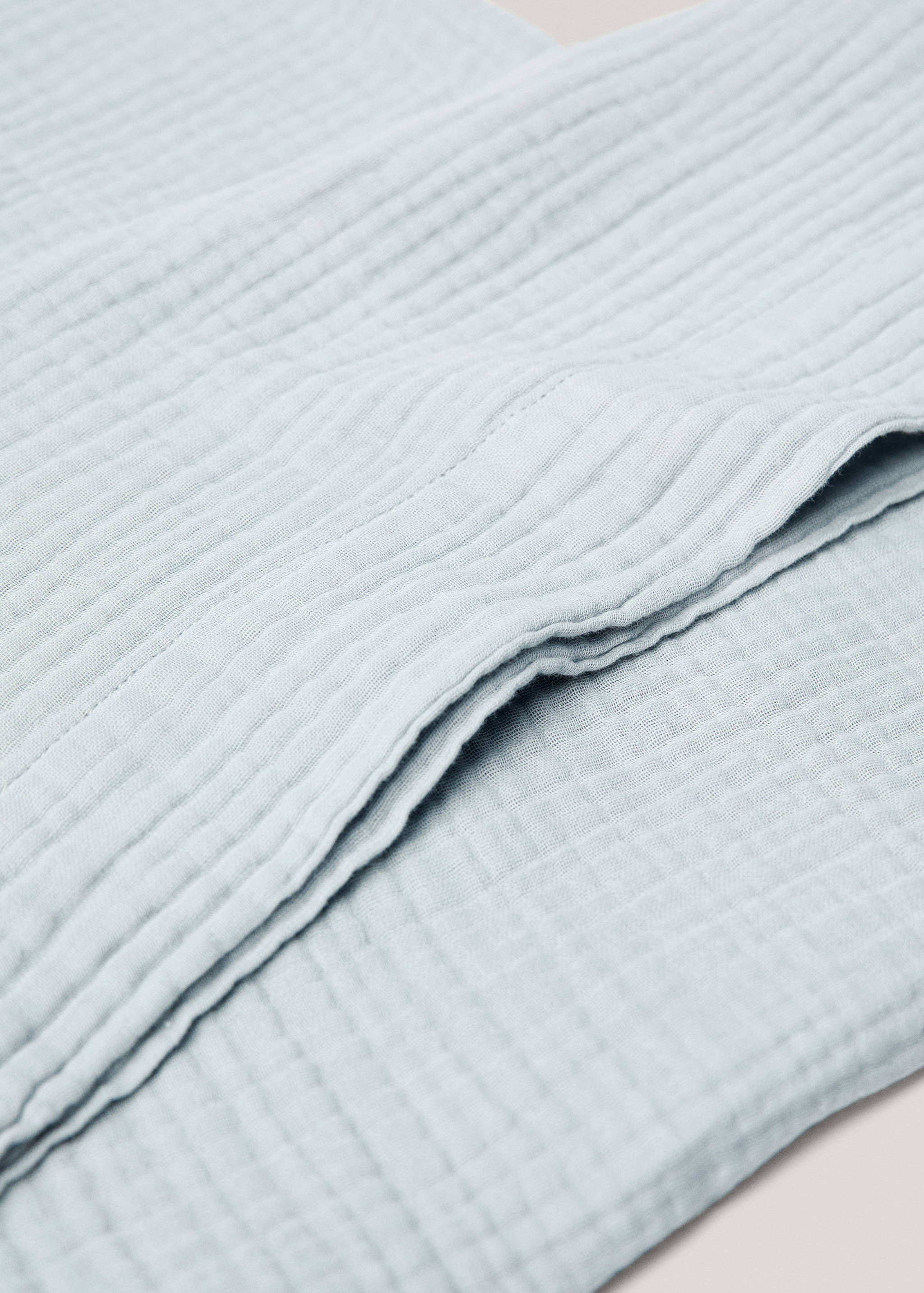 Cotton gauze pillowcase 45x110cm - Details of the article 2