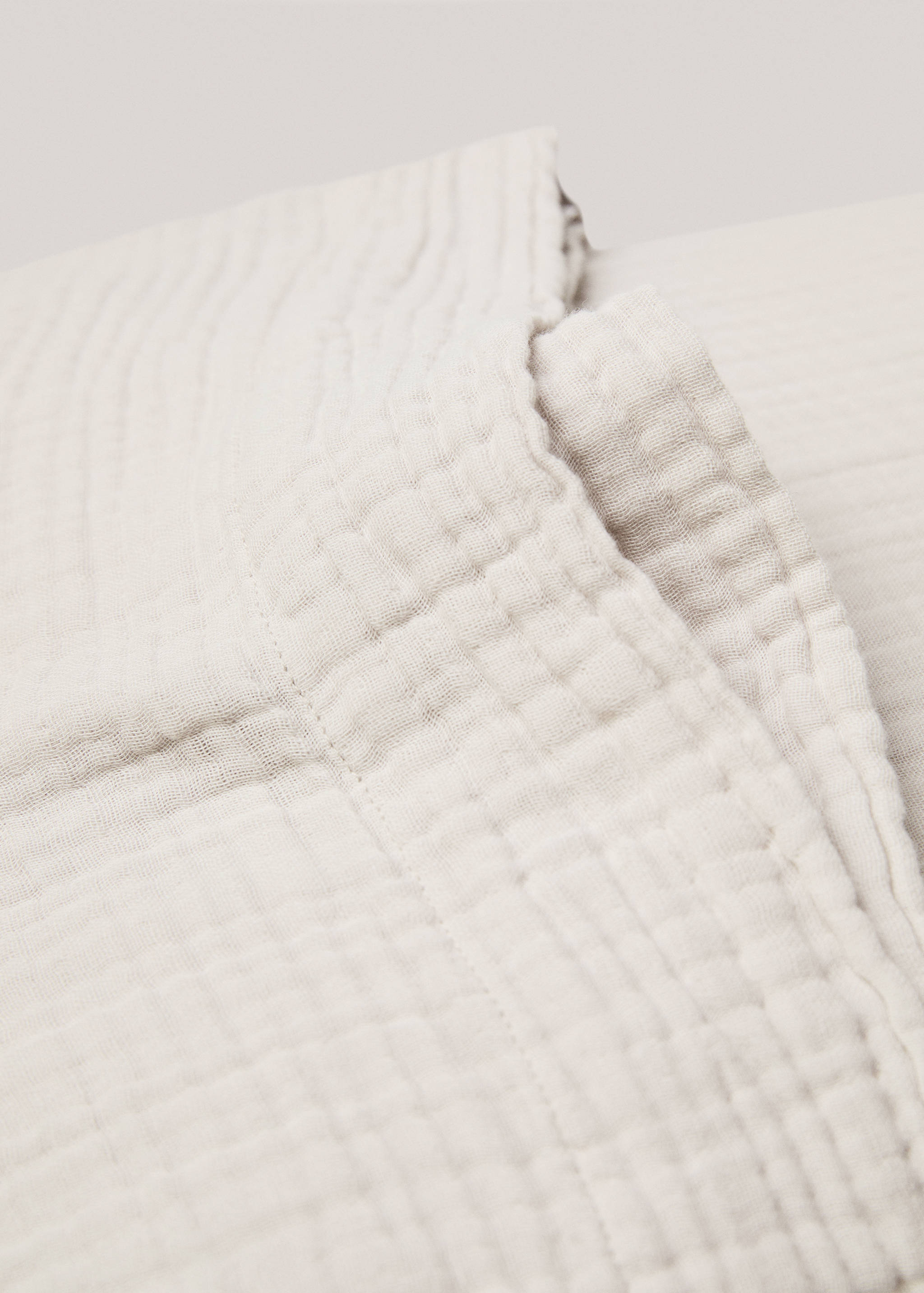 Cotton gauze pillowcase 45x110cm - Details of the article 1