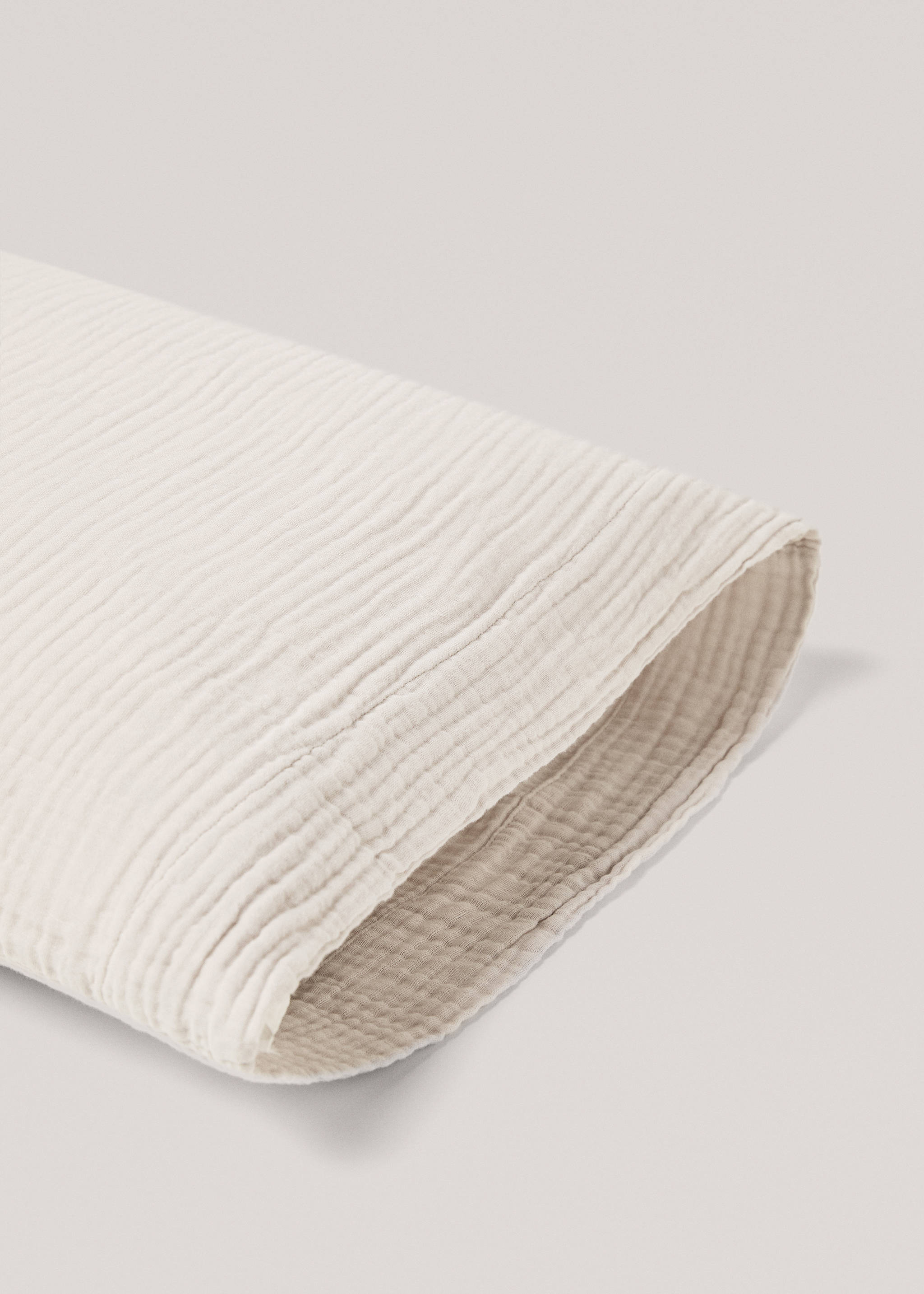 Cotton gauze pillowcase 45x110cm - Details of the article 2