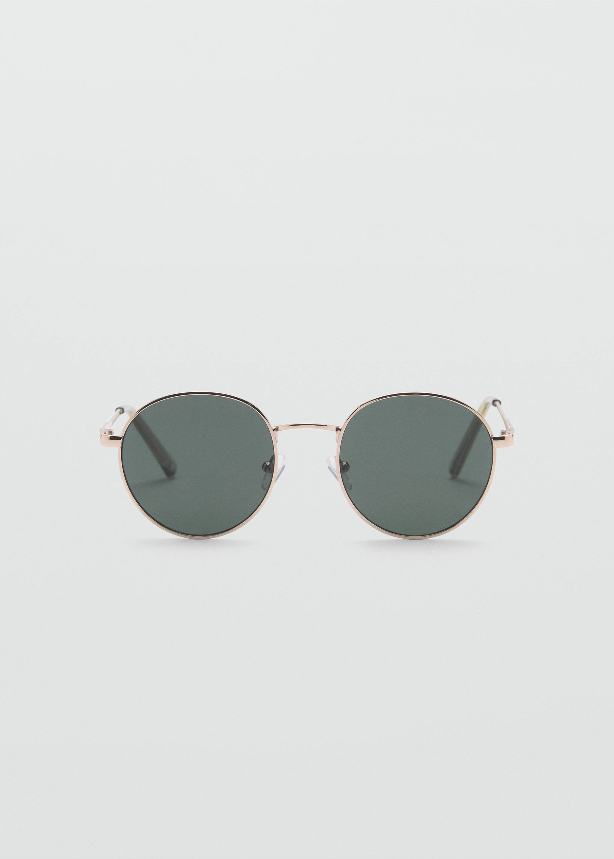 Round Metal Sunglasses - Article without model, Gold. Ref: 77070573-00.