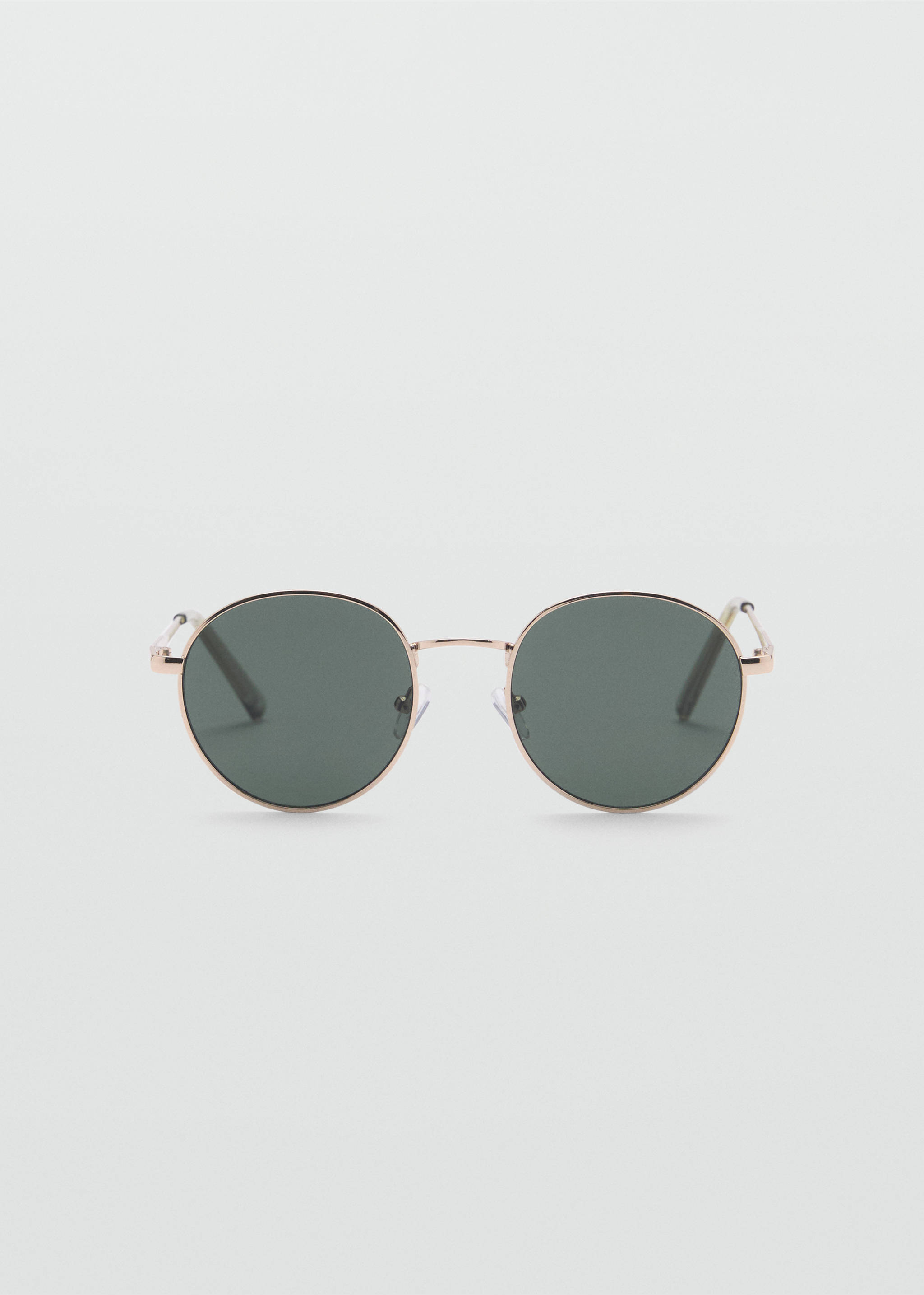 Round Metal Sunglasses - Article without model, Gold. Ref: 77070573-00.