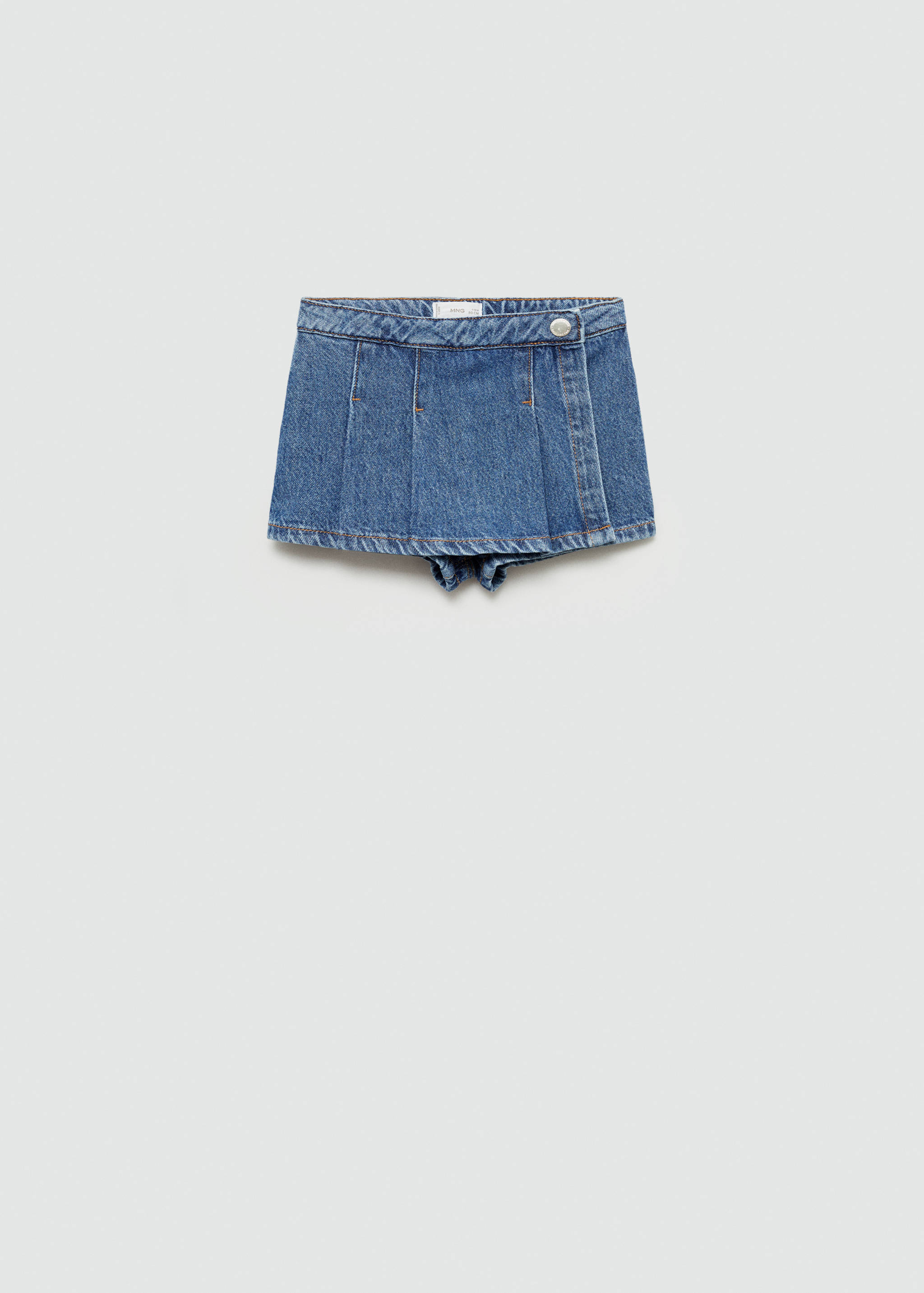 Denim skirt pants - Article without model
