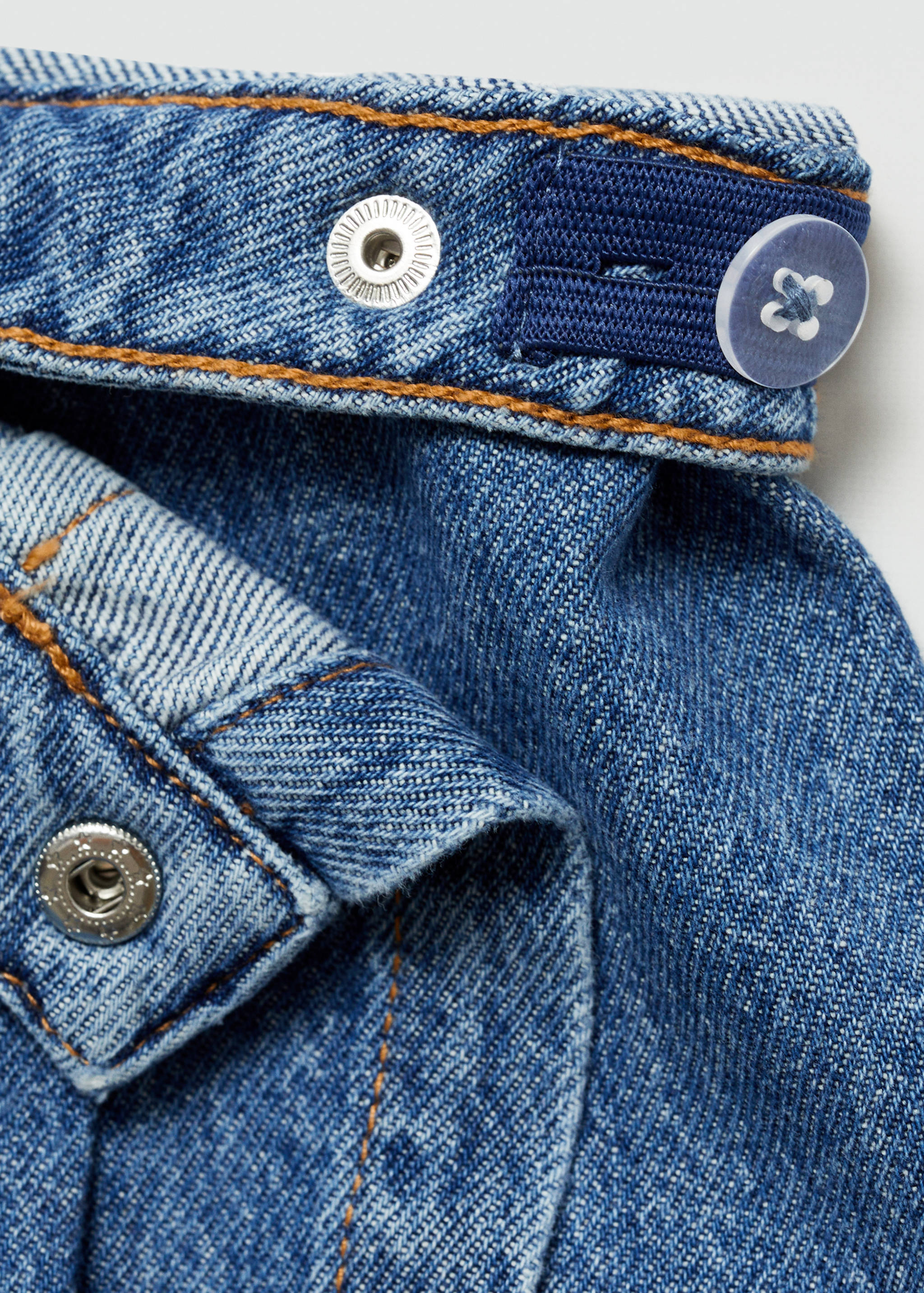 Denim skirt pants - Details of the article 8