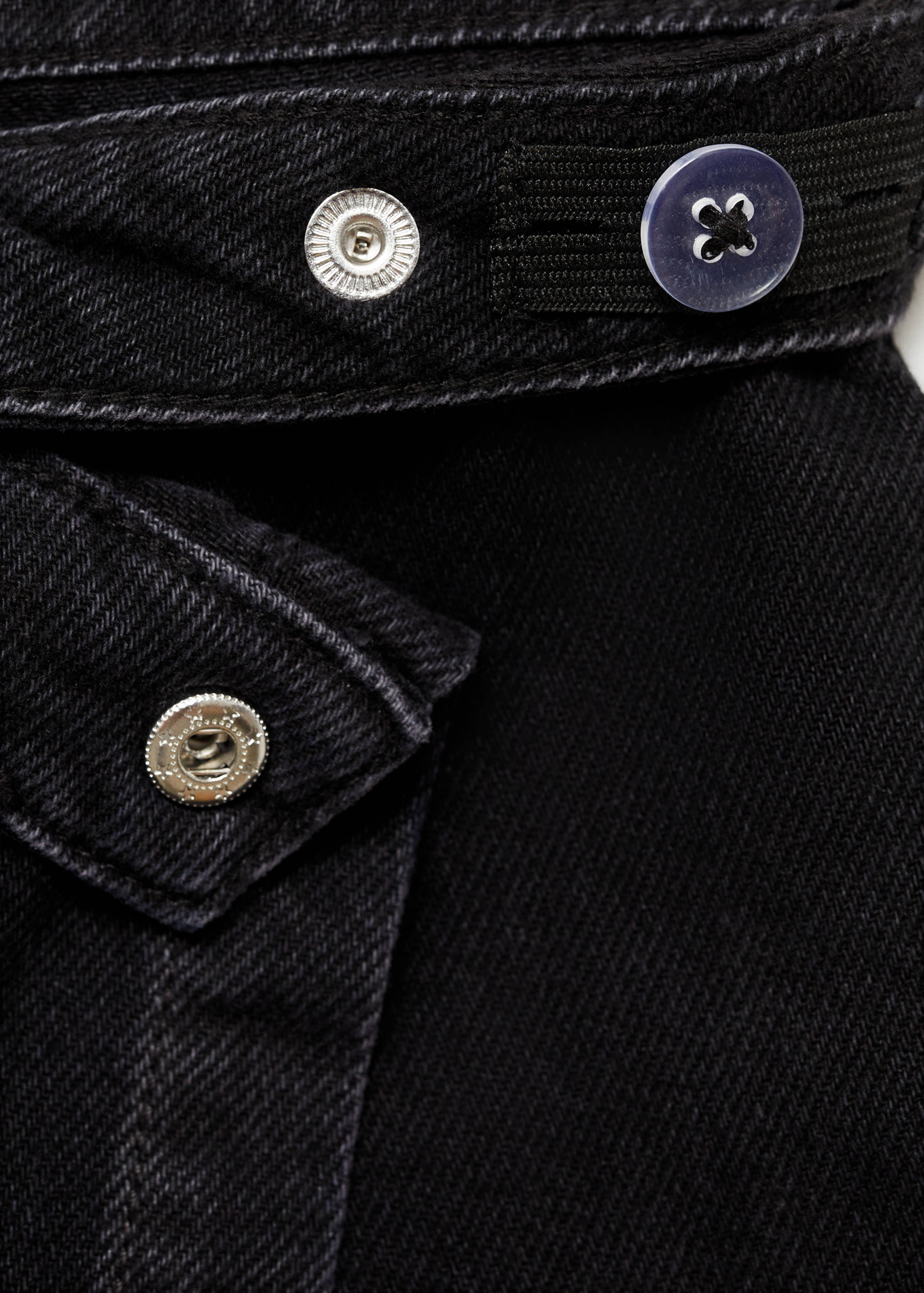 Denim skirt pants - Details of the article 0