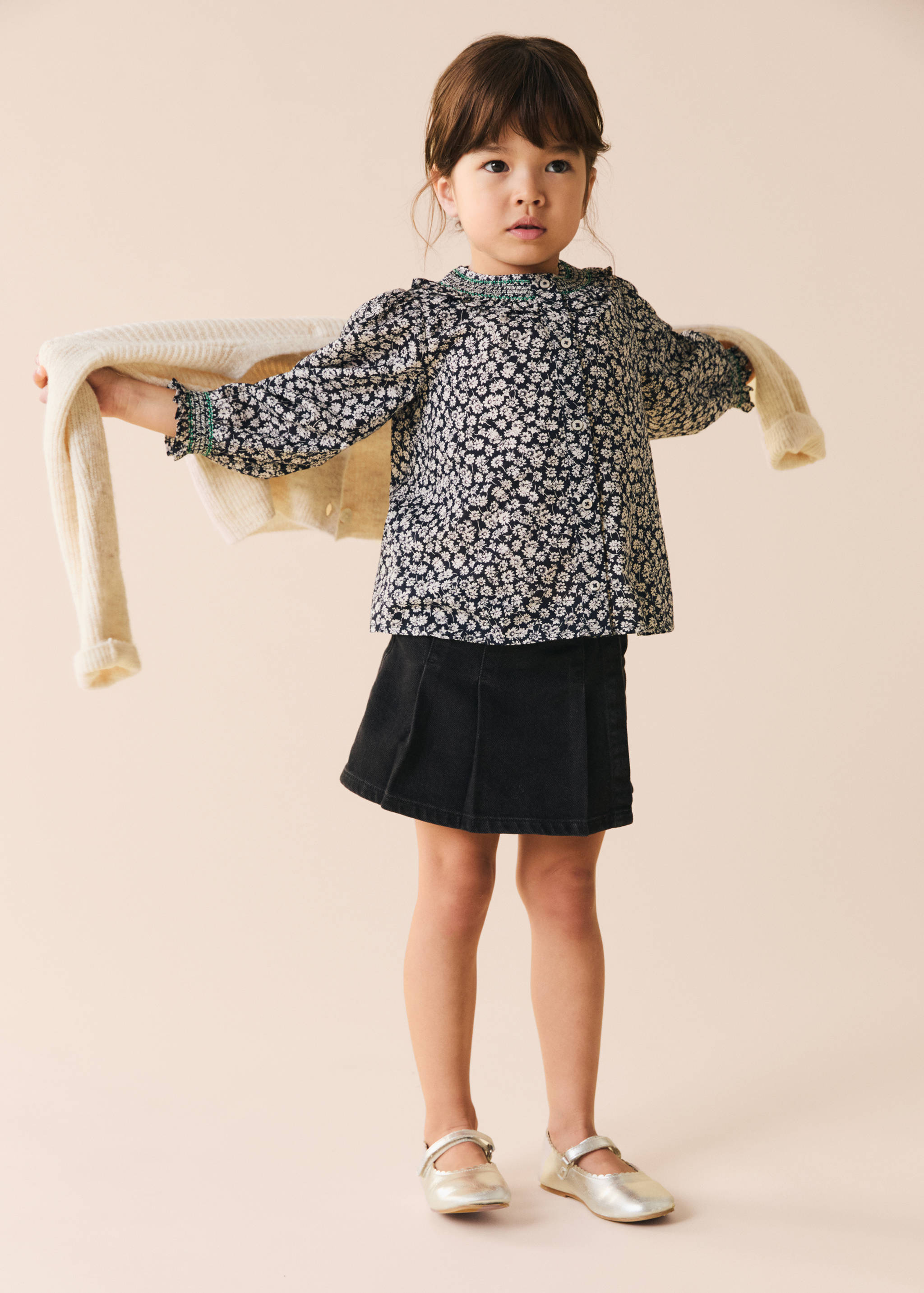 Denim skirt pants - Details of the article 5