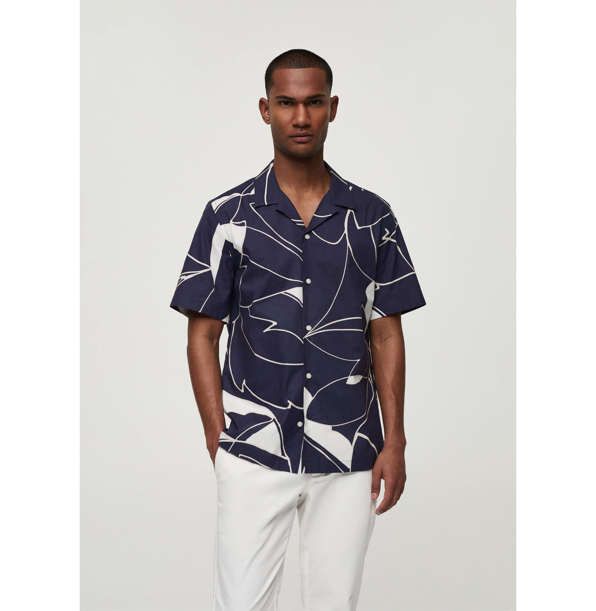 100% cotton printed shirt - Medium plane