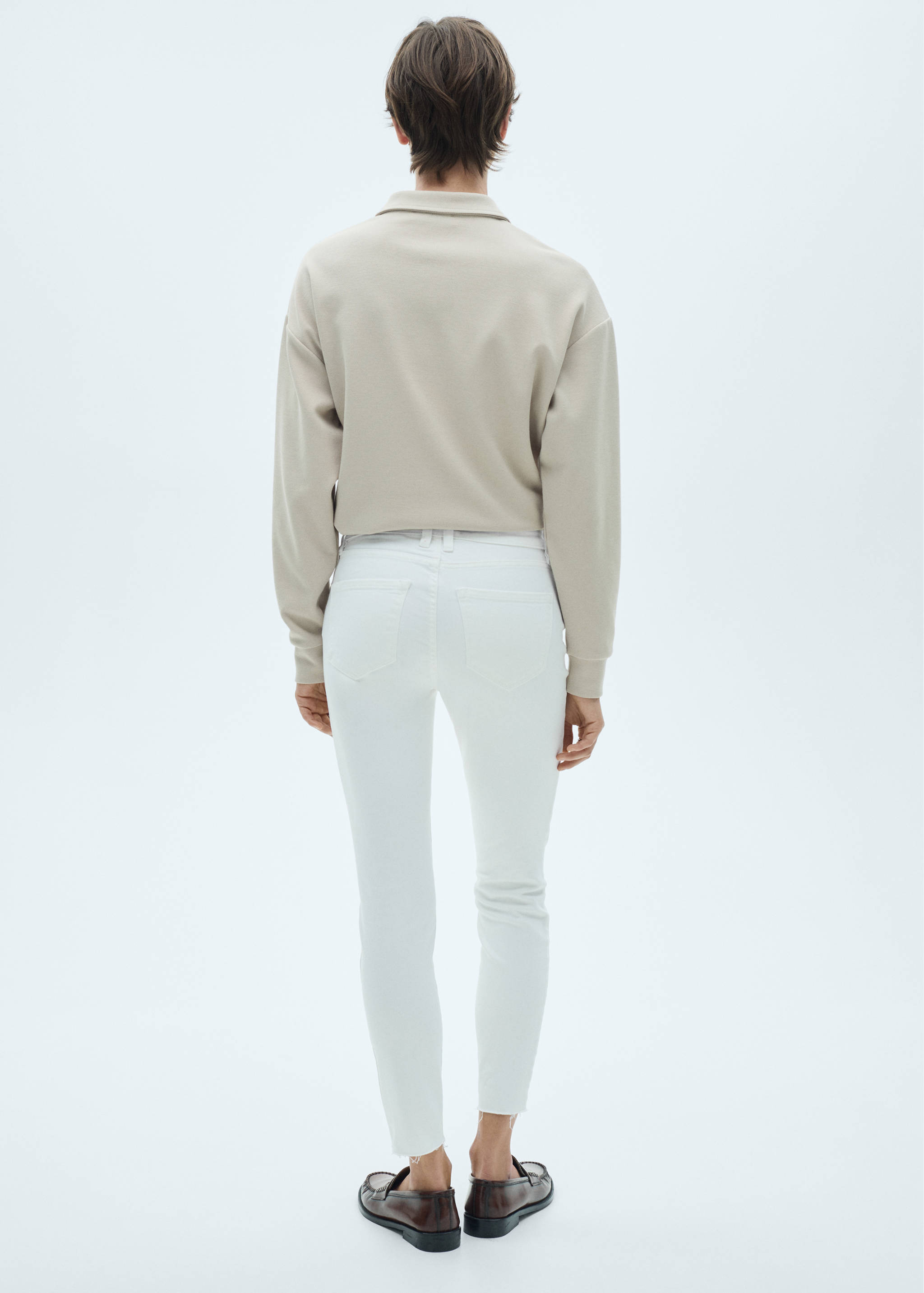 Jeans skinny crop - Reverso del artículo