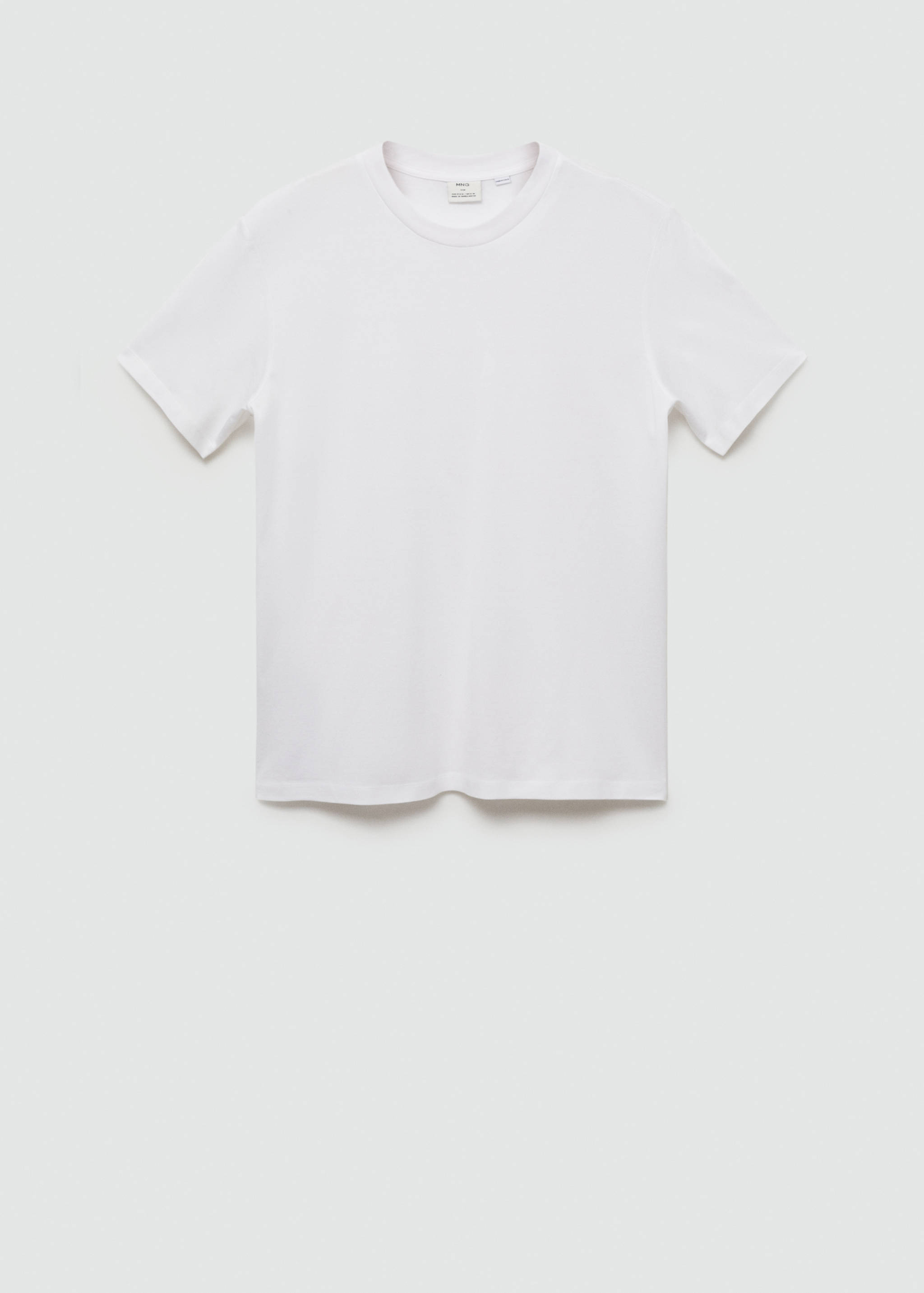 Slim-Fit-T-Shirt aus 100 % Baumwolle - Artikel ohne Model