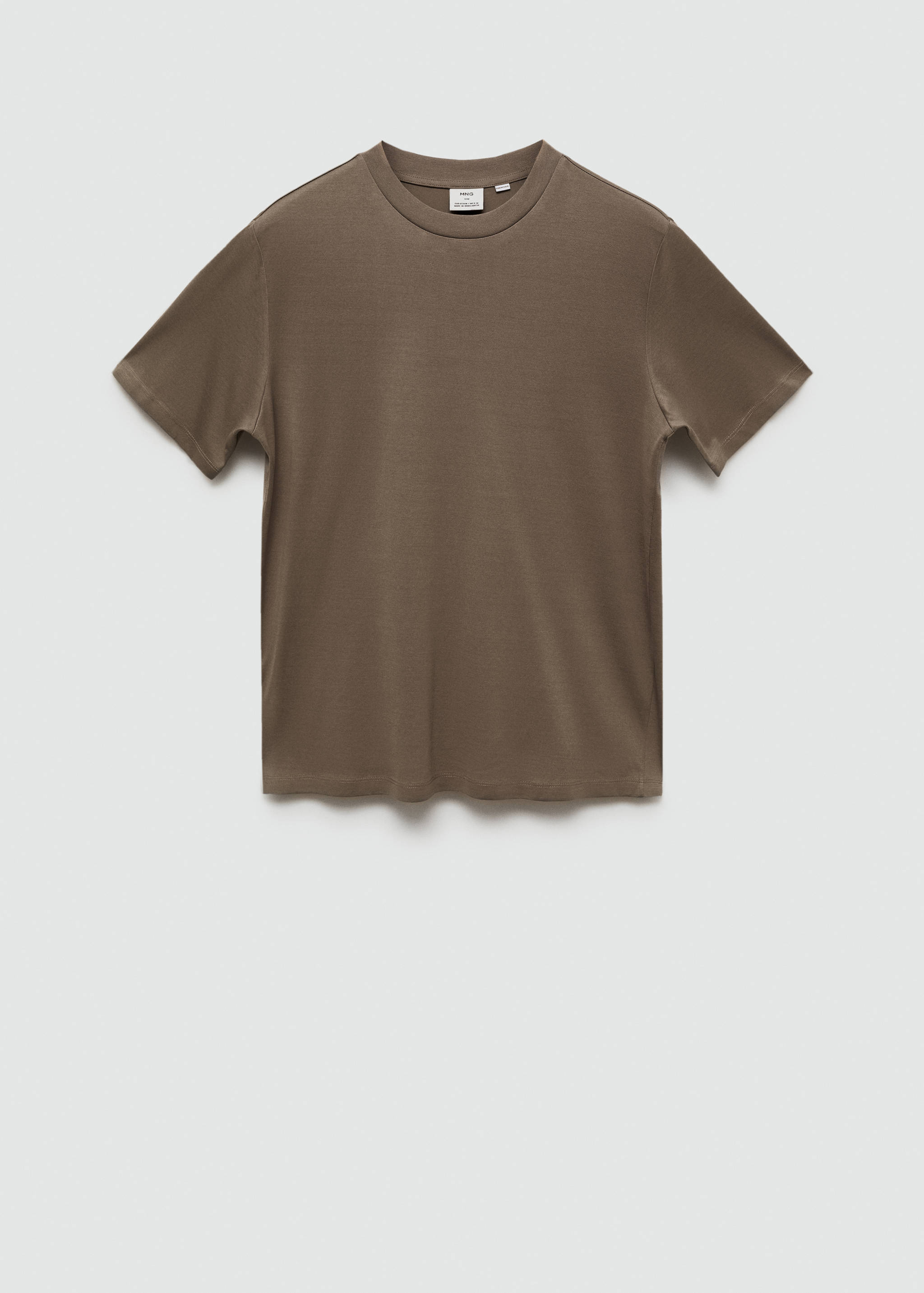 Slim-Fit-T-Shirt aus 100 % Baumwolle - Artikel ohne Model