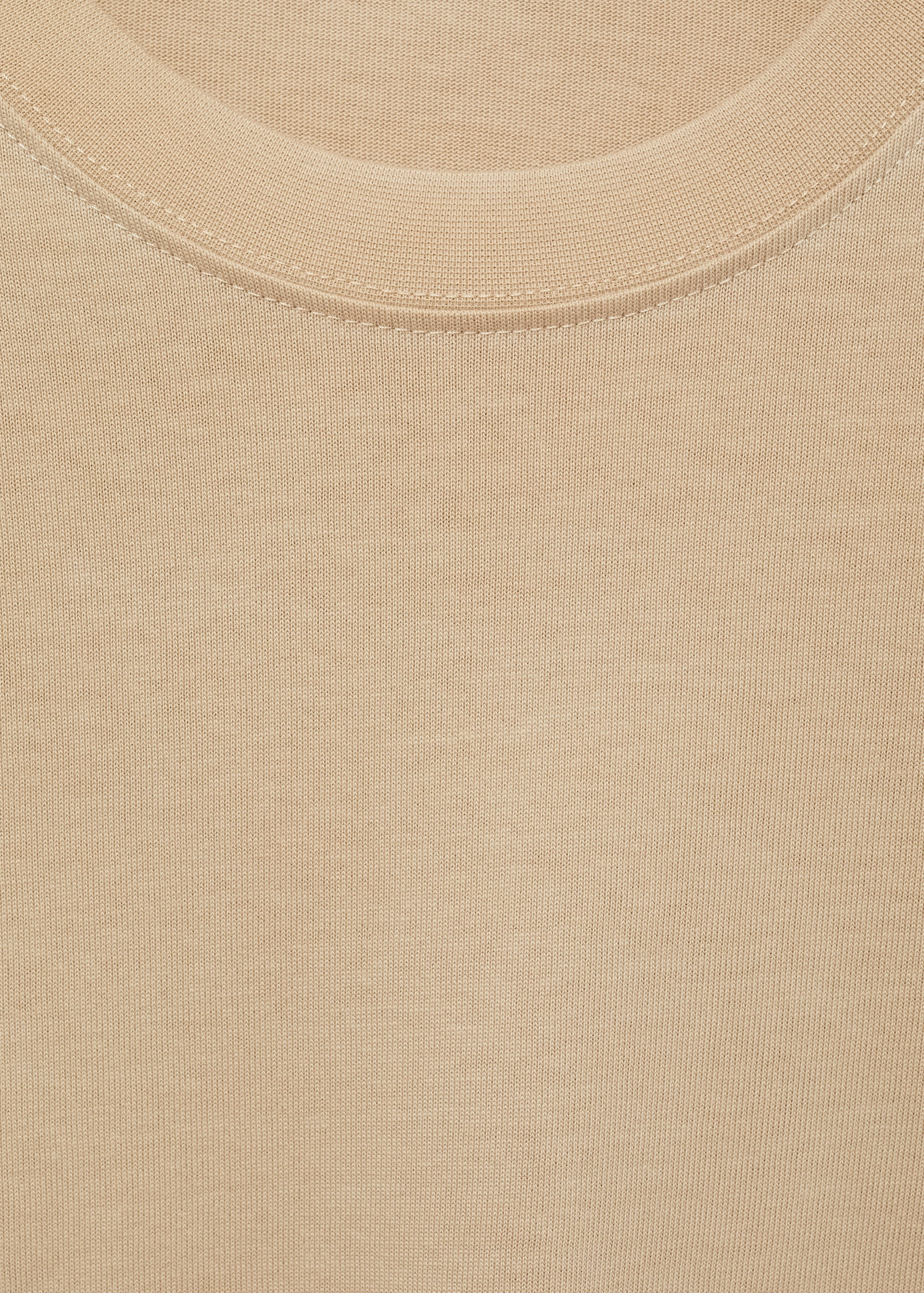 Basic 100% cotton relaxed-fit t-shirt - Details of the article 8
