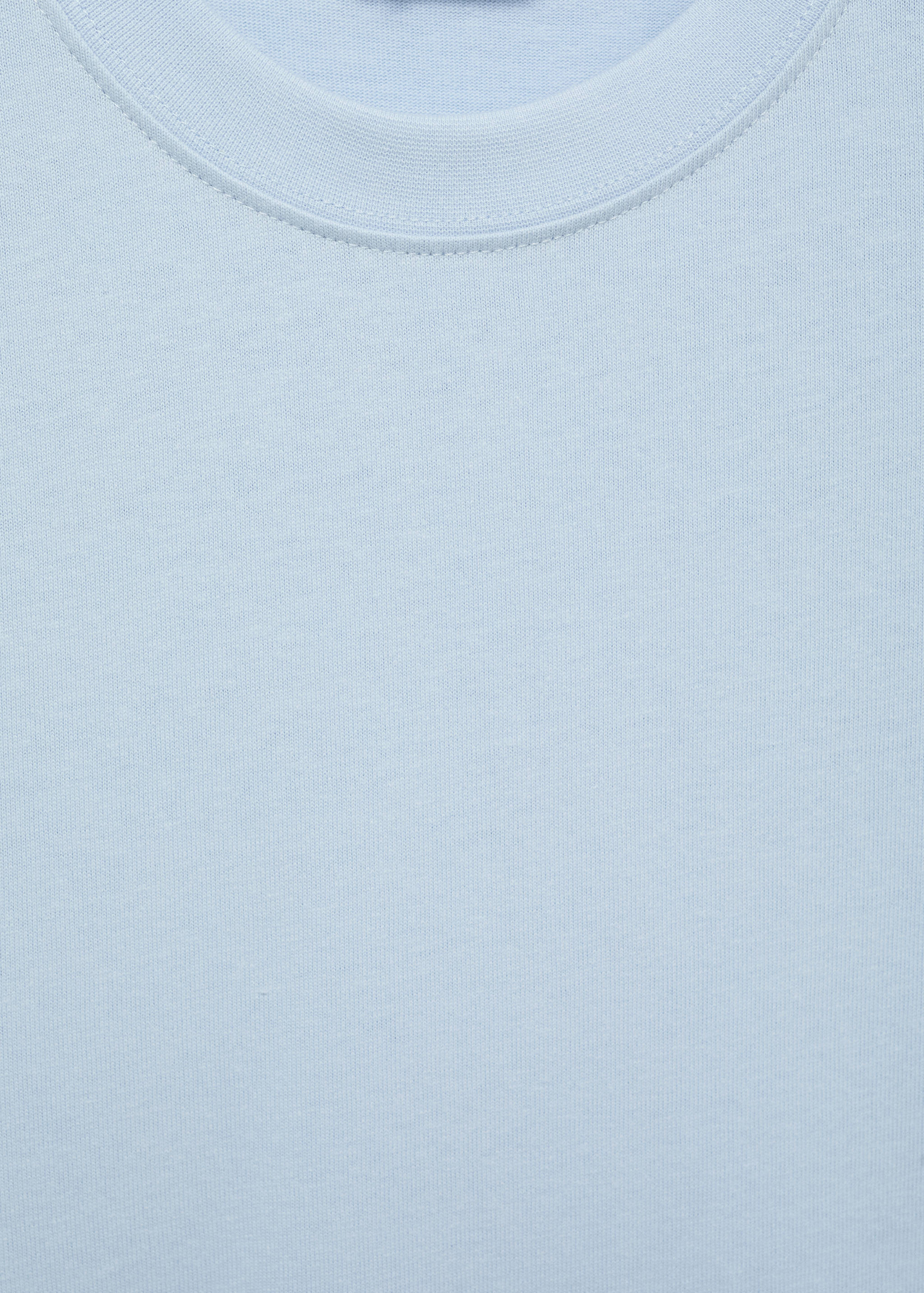 Basic 100% cotton relaxed-fit t-shirt - Details of the article 8