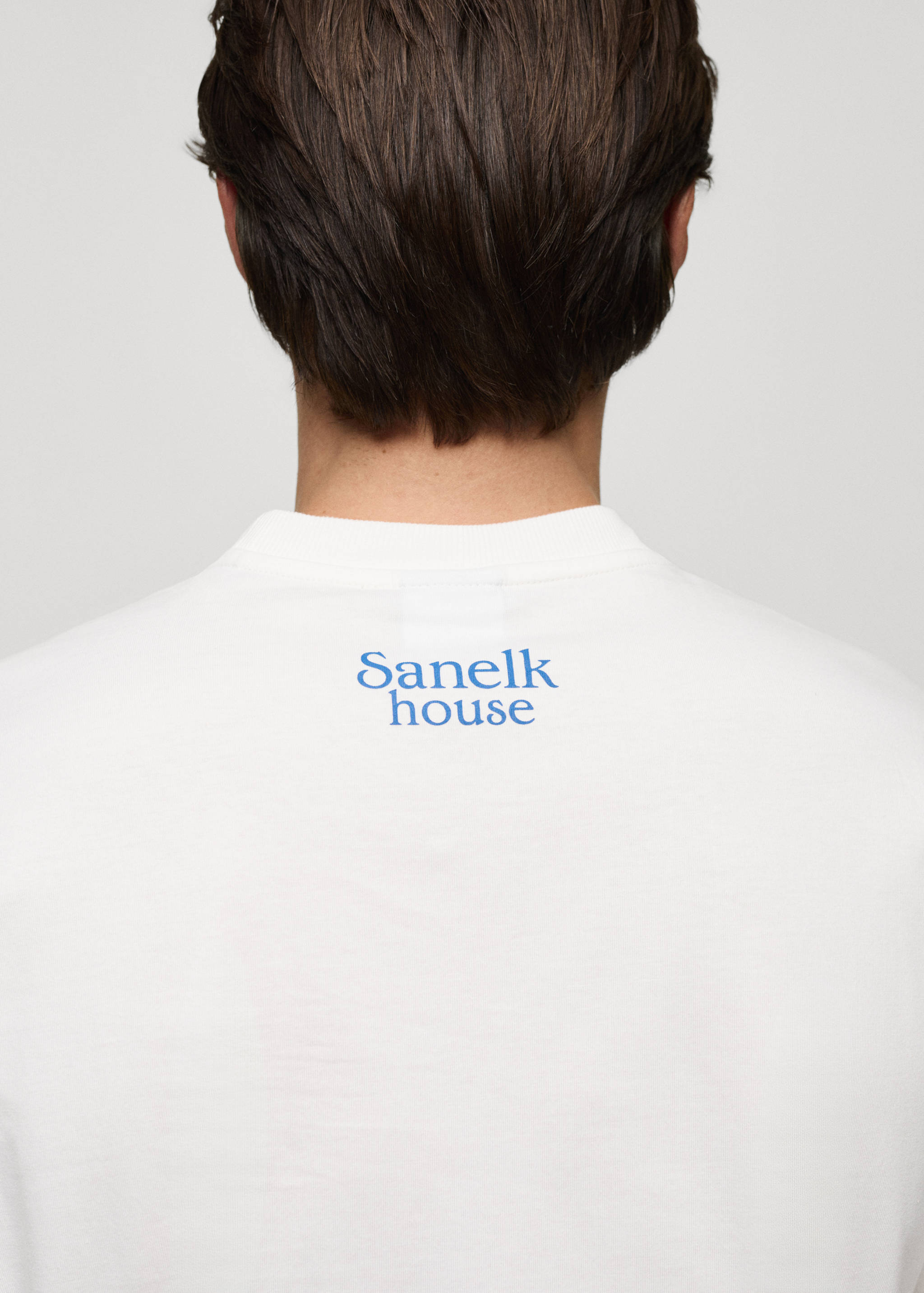 Regular fit printed cotton t-shirt - Details of the article 6