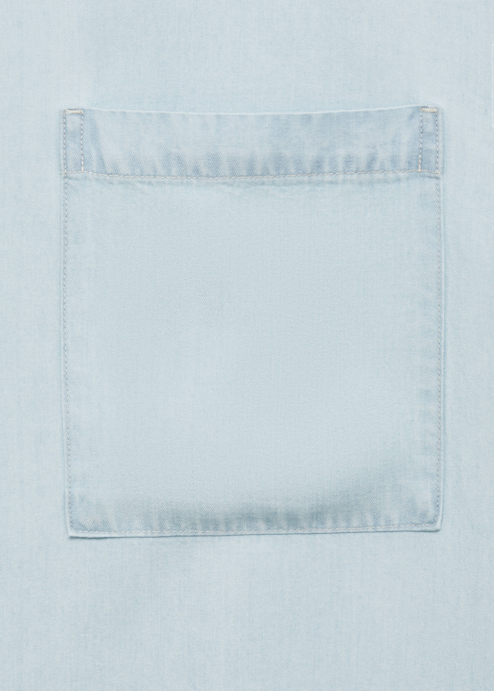 Regular-fit 100% Tencel shirt - Details of the article 0