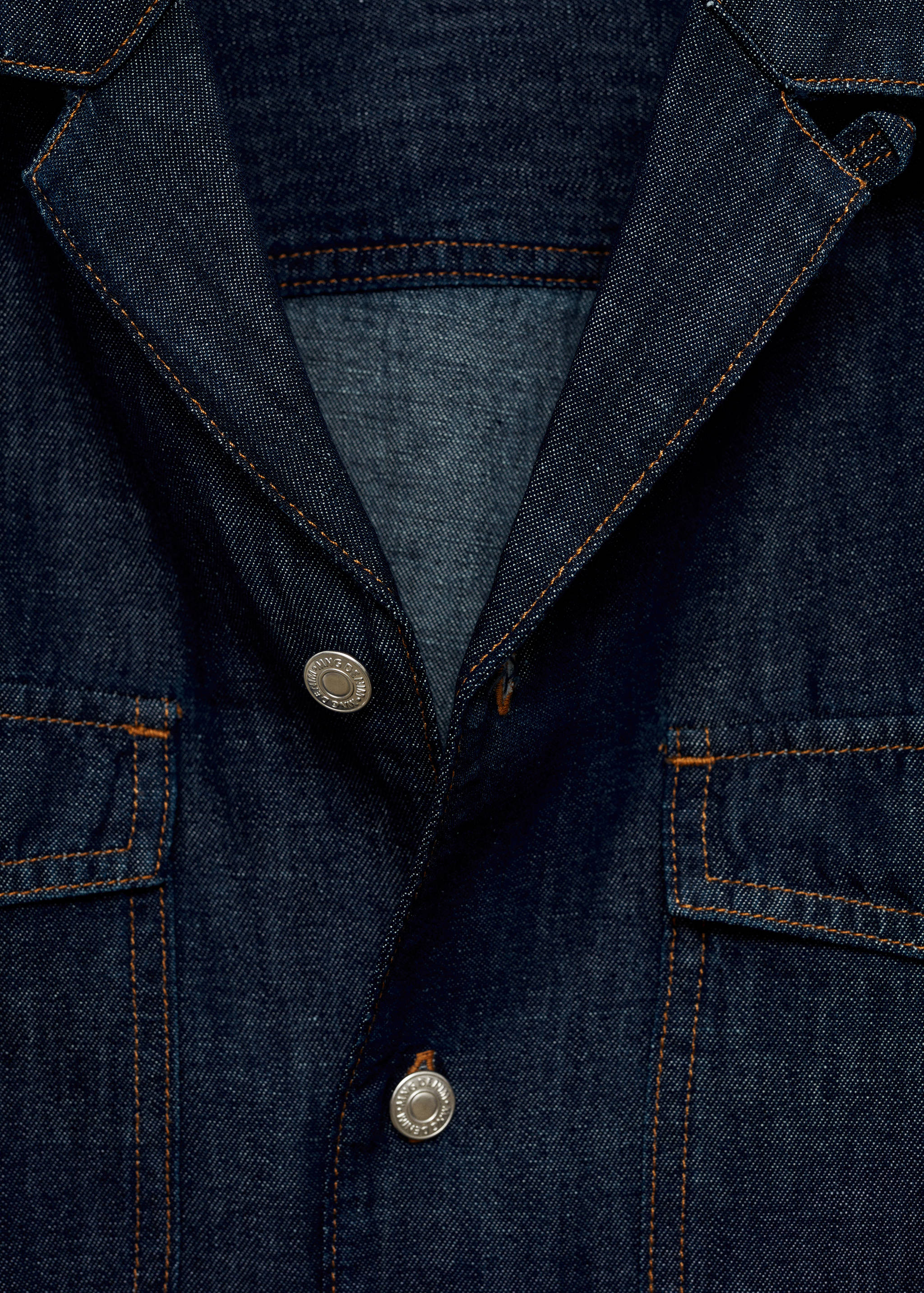 Denim blouse van katoen en linnen - Detail van het artikel 8