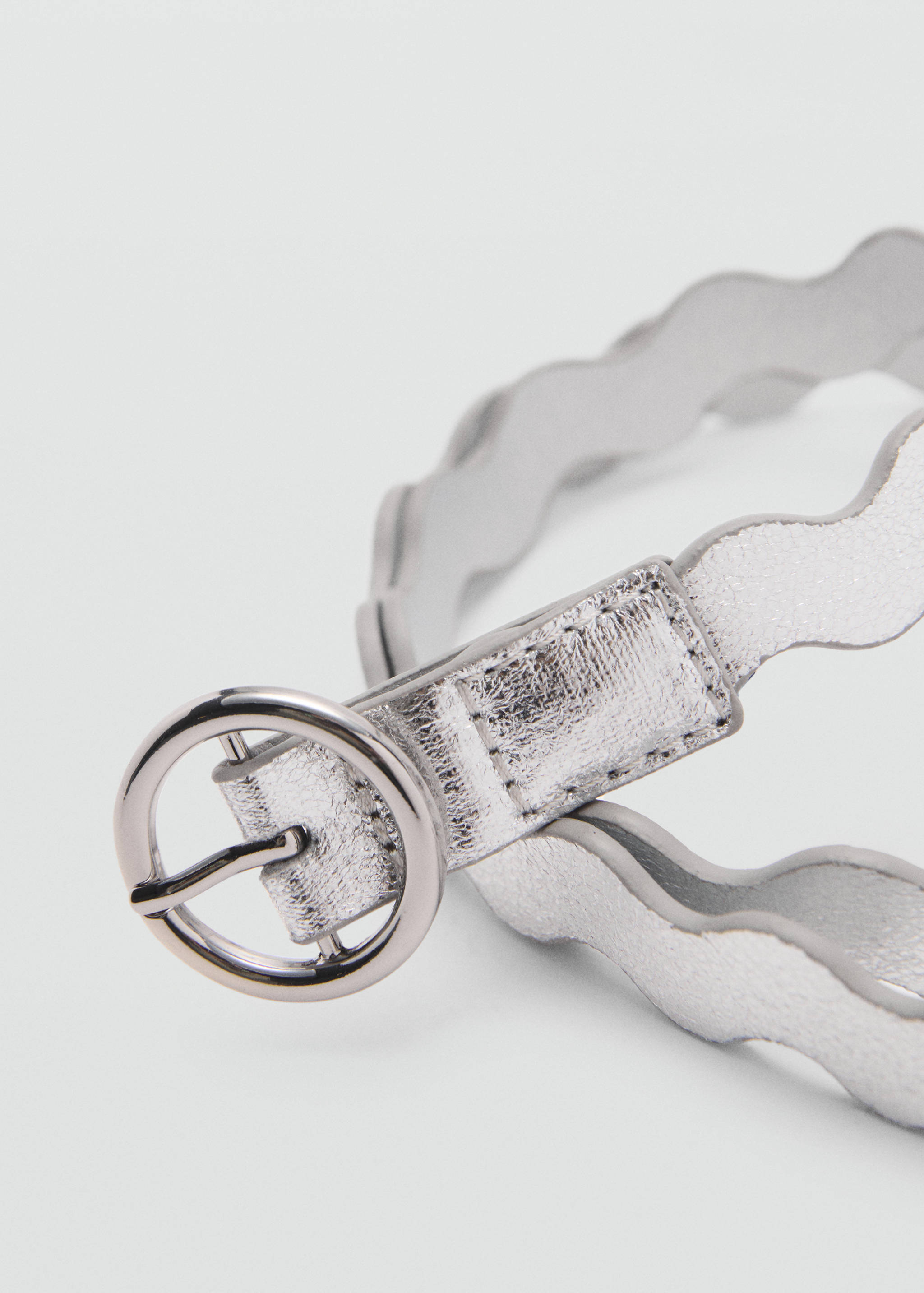 Ceinture ondulée métallisée - Détail de l'article 1
