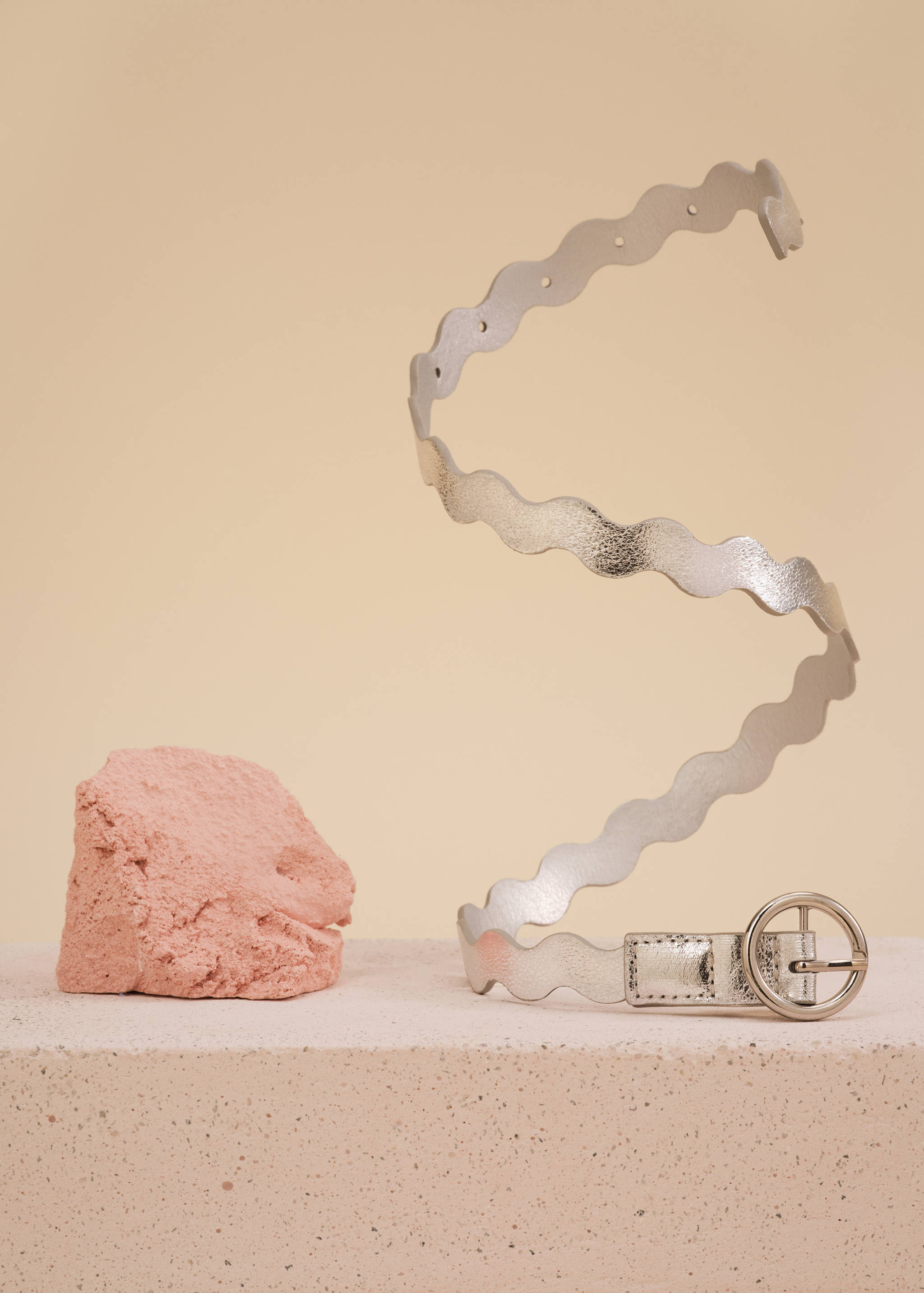 Ceinture ondulée métallisée - Détail de l'article 5