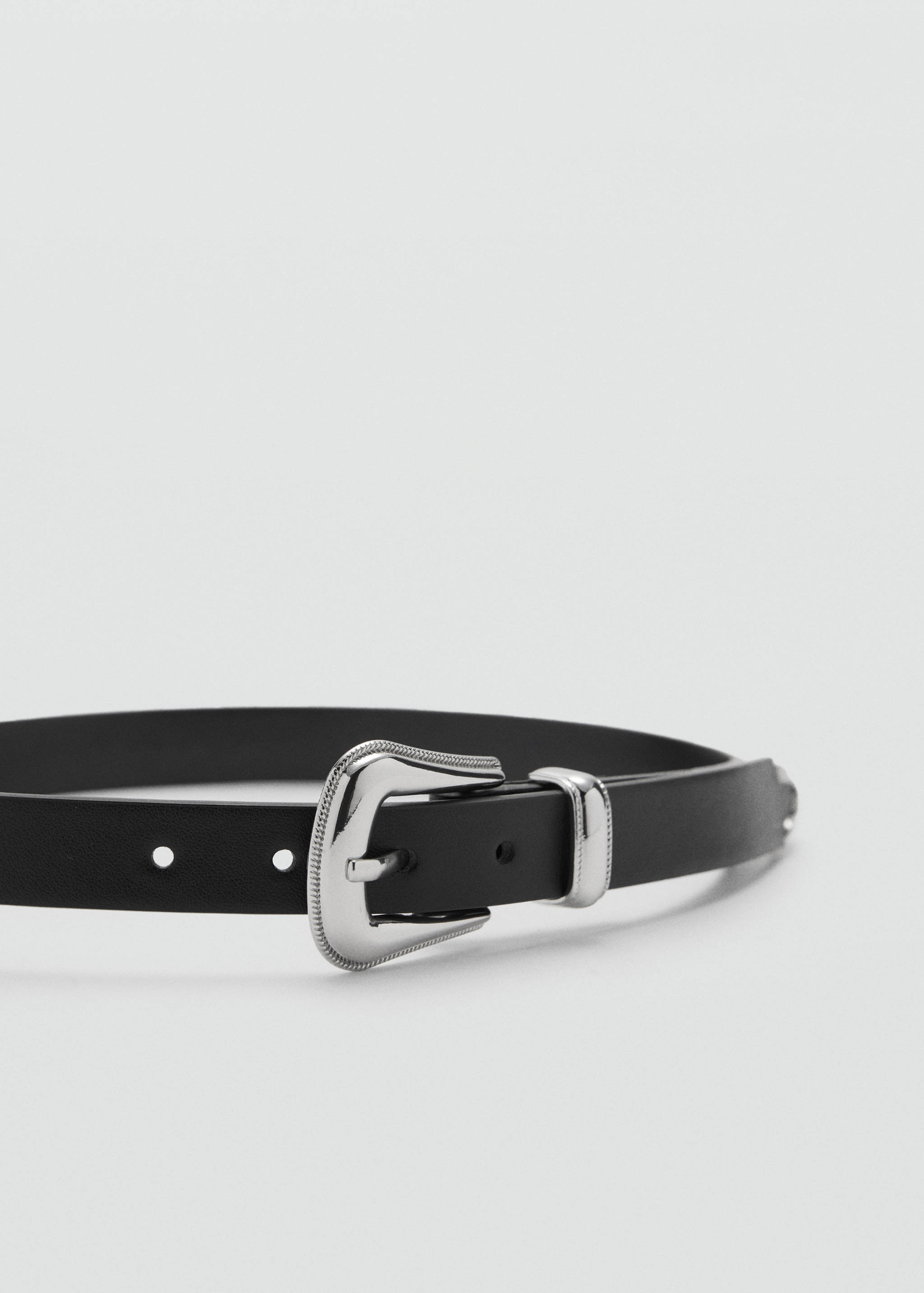 Metal buckle belt - Medium plane