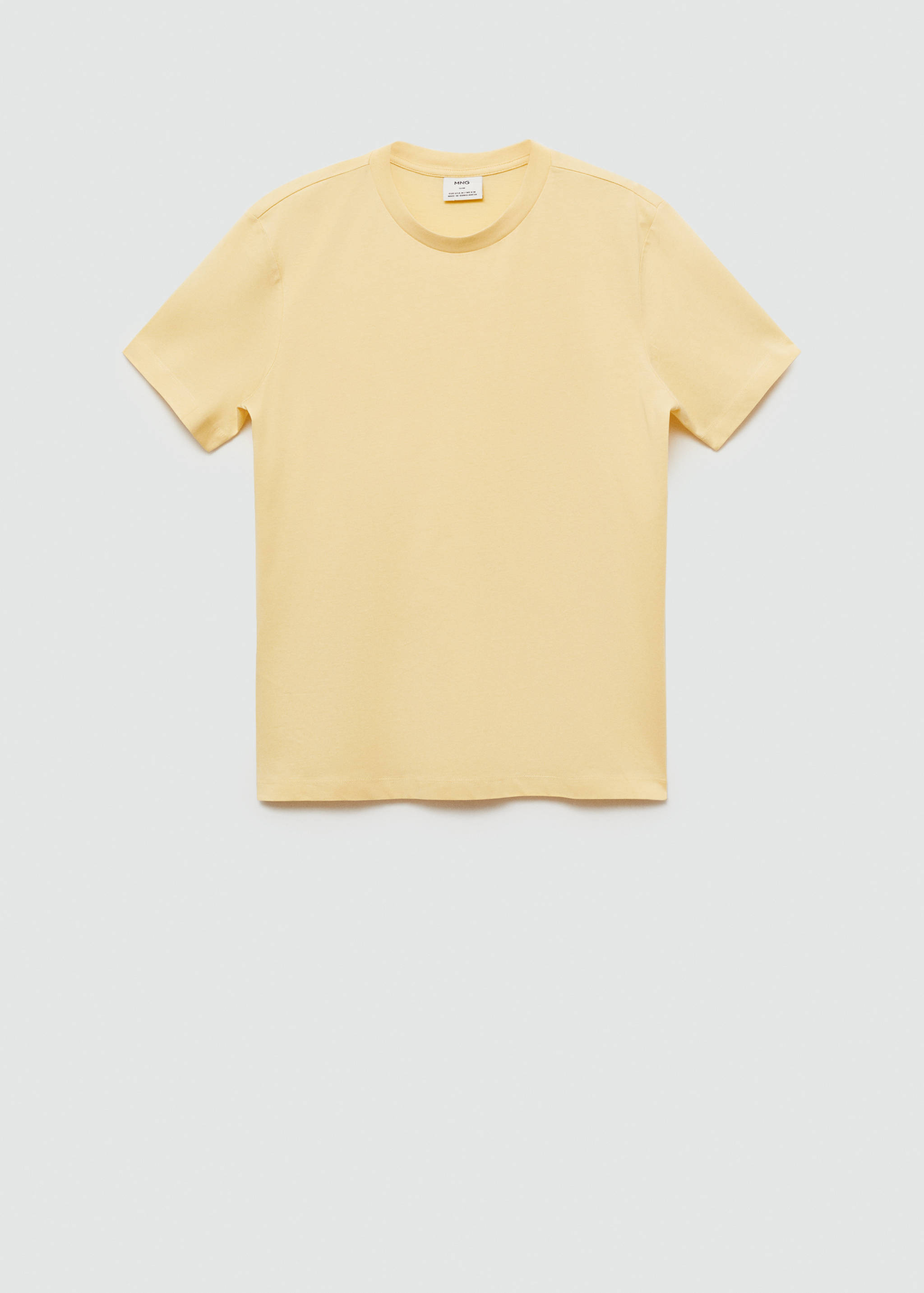 Slim Fit-Baumwoll-T-Shirt - Artikel ohne Model