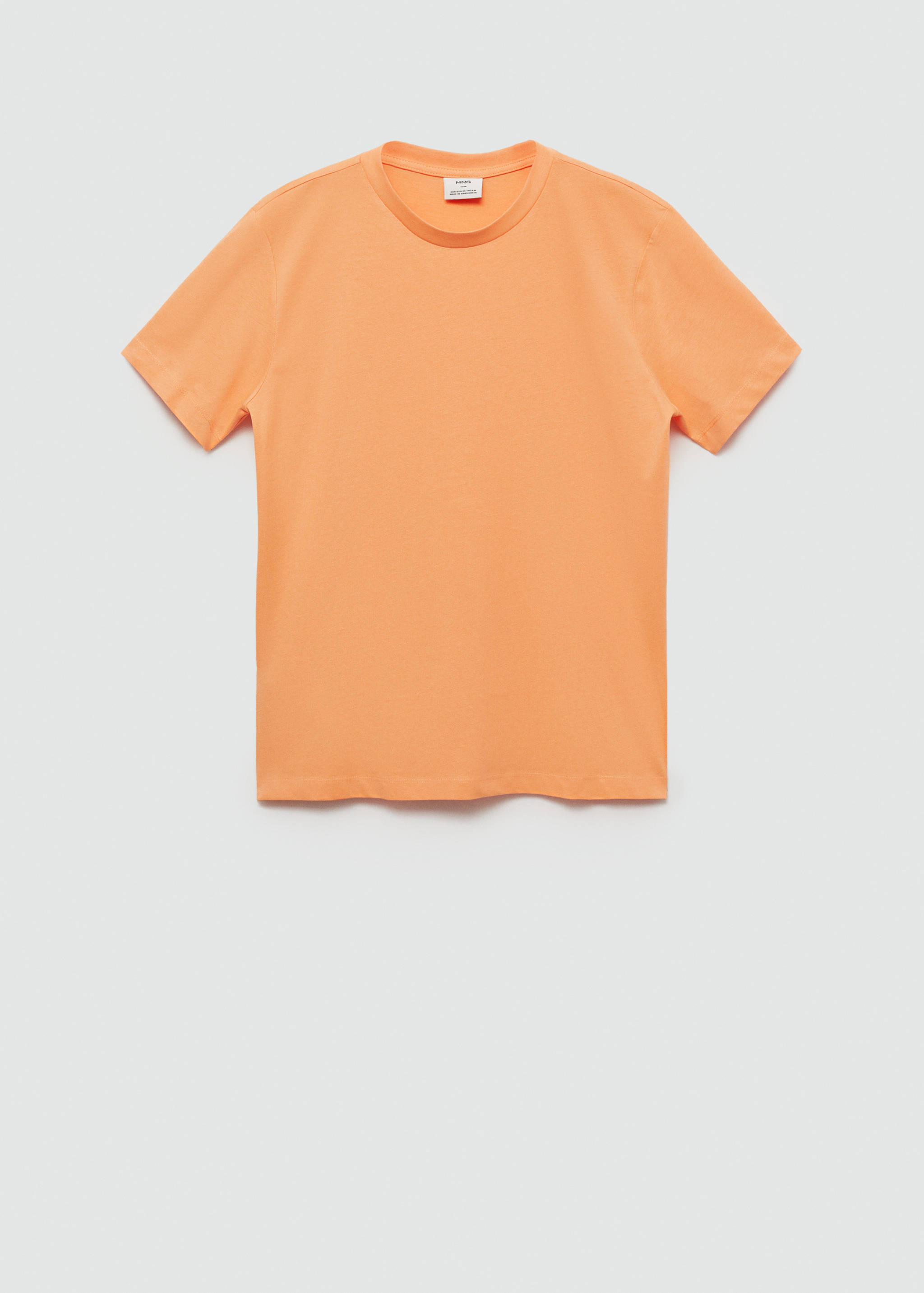 Slim-fit cotton t-shirt - Article without model