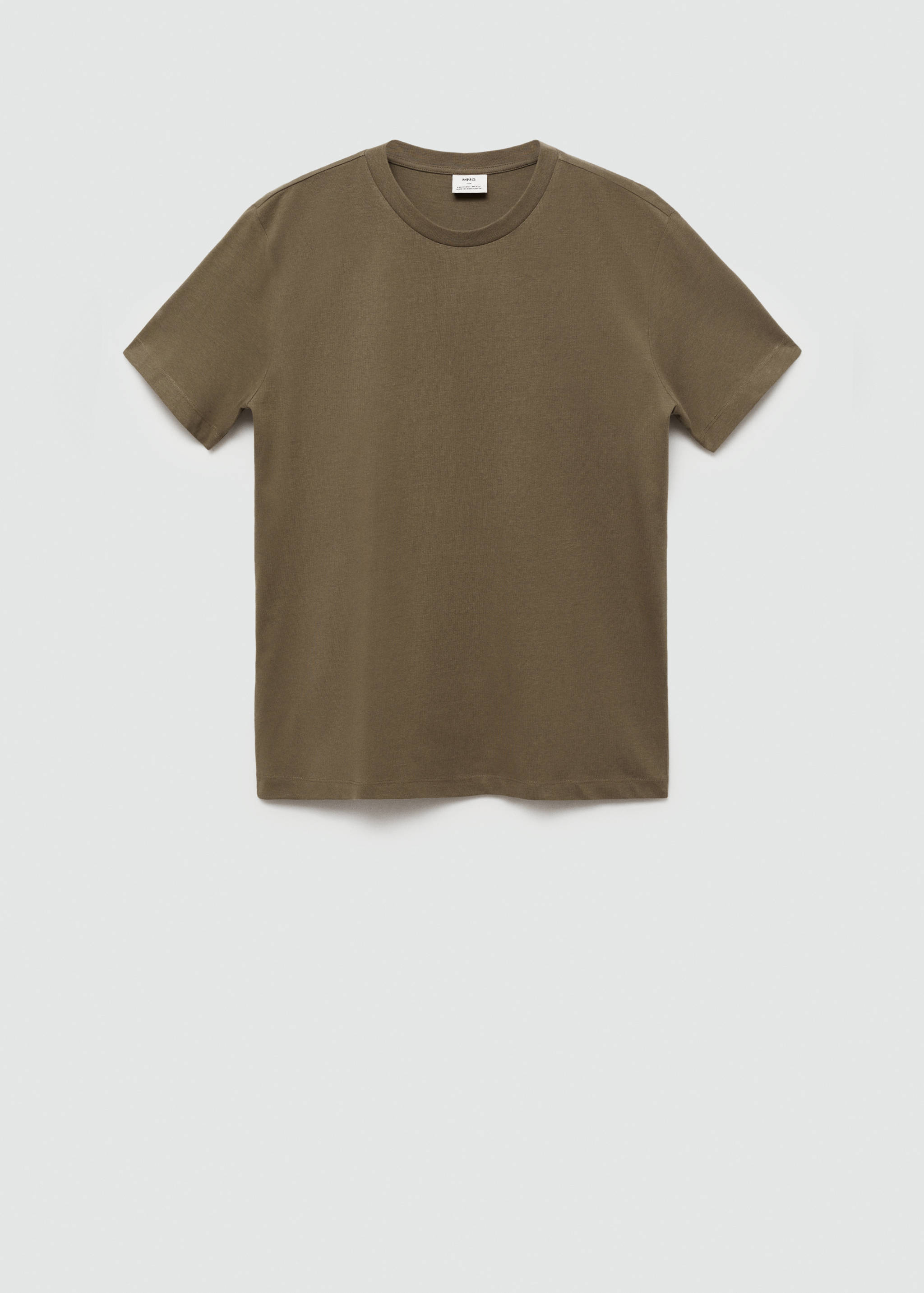 Slim-fit cotton t-shirt - Article without model