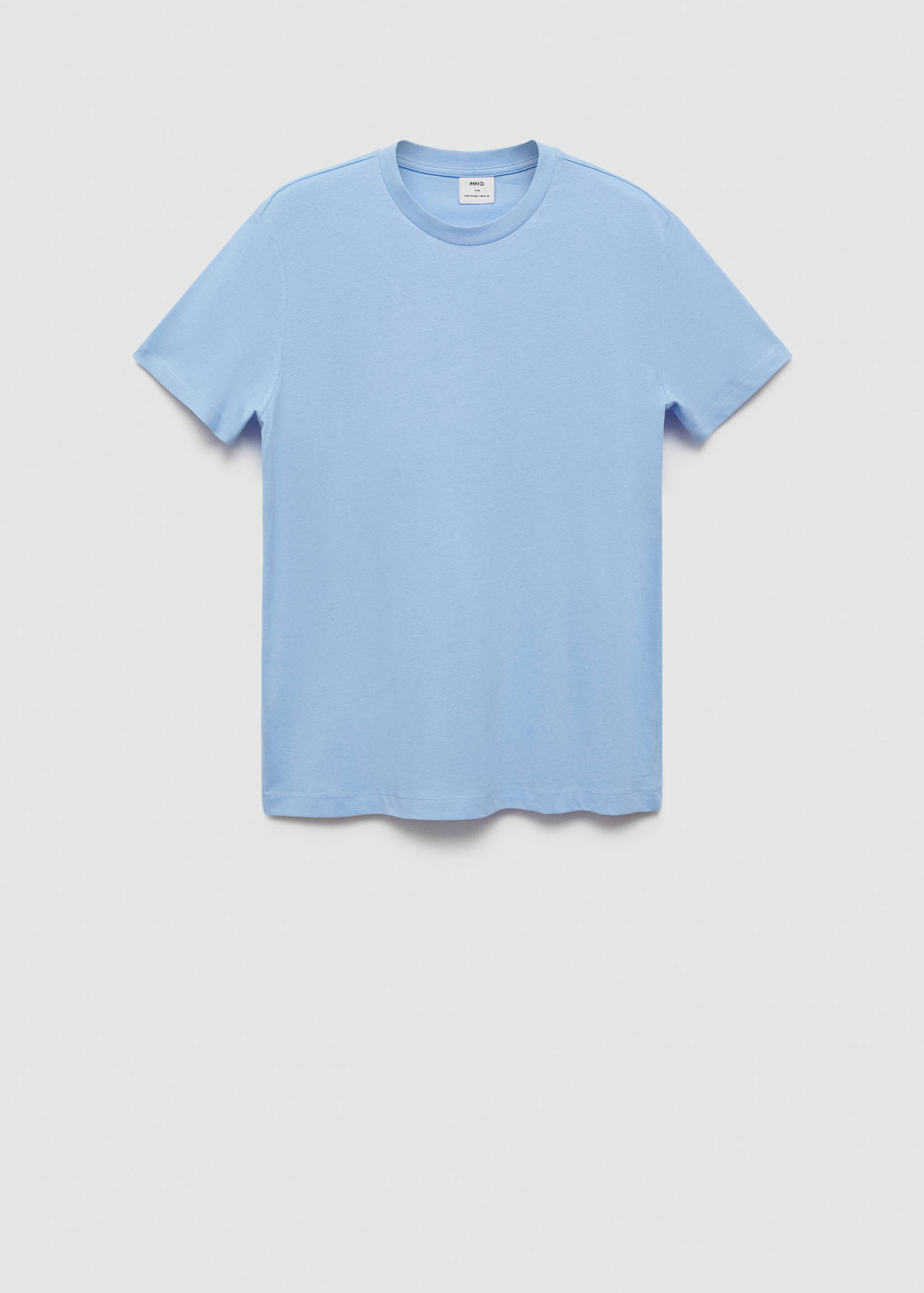 Slim-fit cotton t-shirt - Article without model